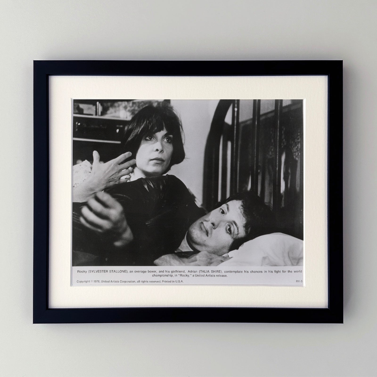 Rocky 1976 Film Movie Press Publicity Still Framed