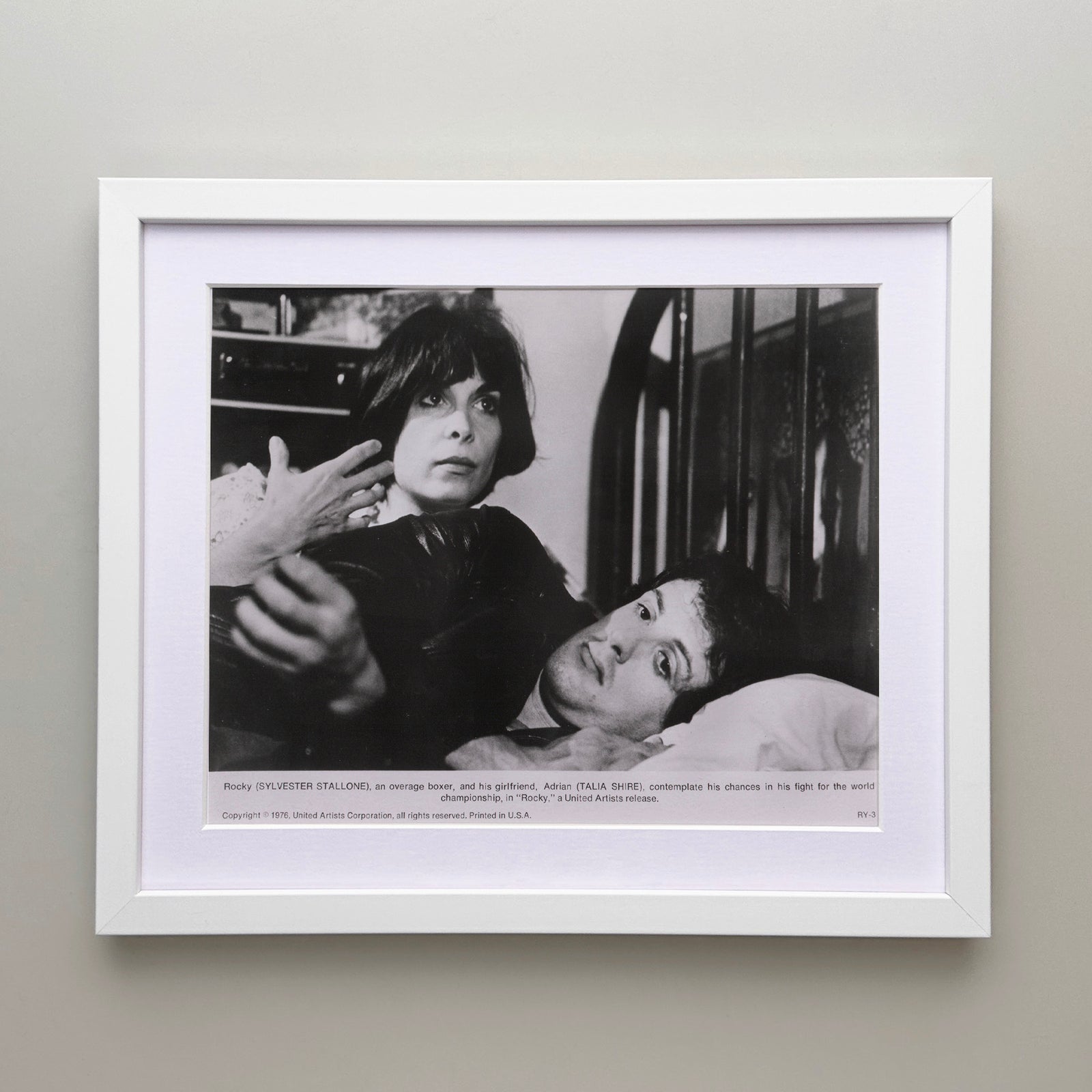 Rocky 1976 Film Movie Press Publicity Still Framed