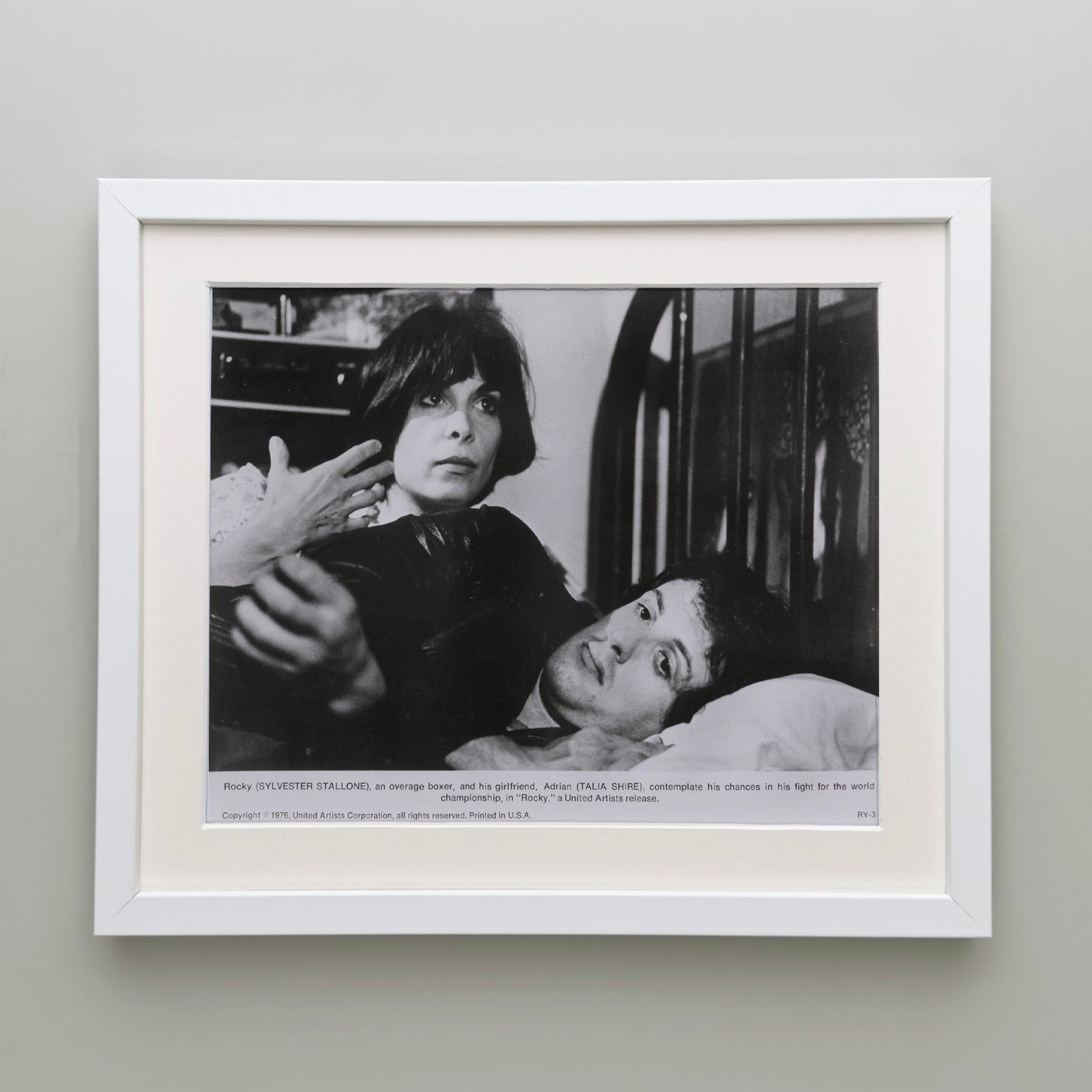 Rocky 1976 Film Movie Press Publicity Still Framed
