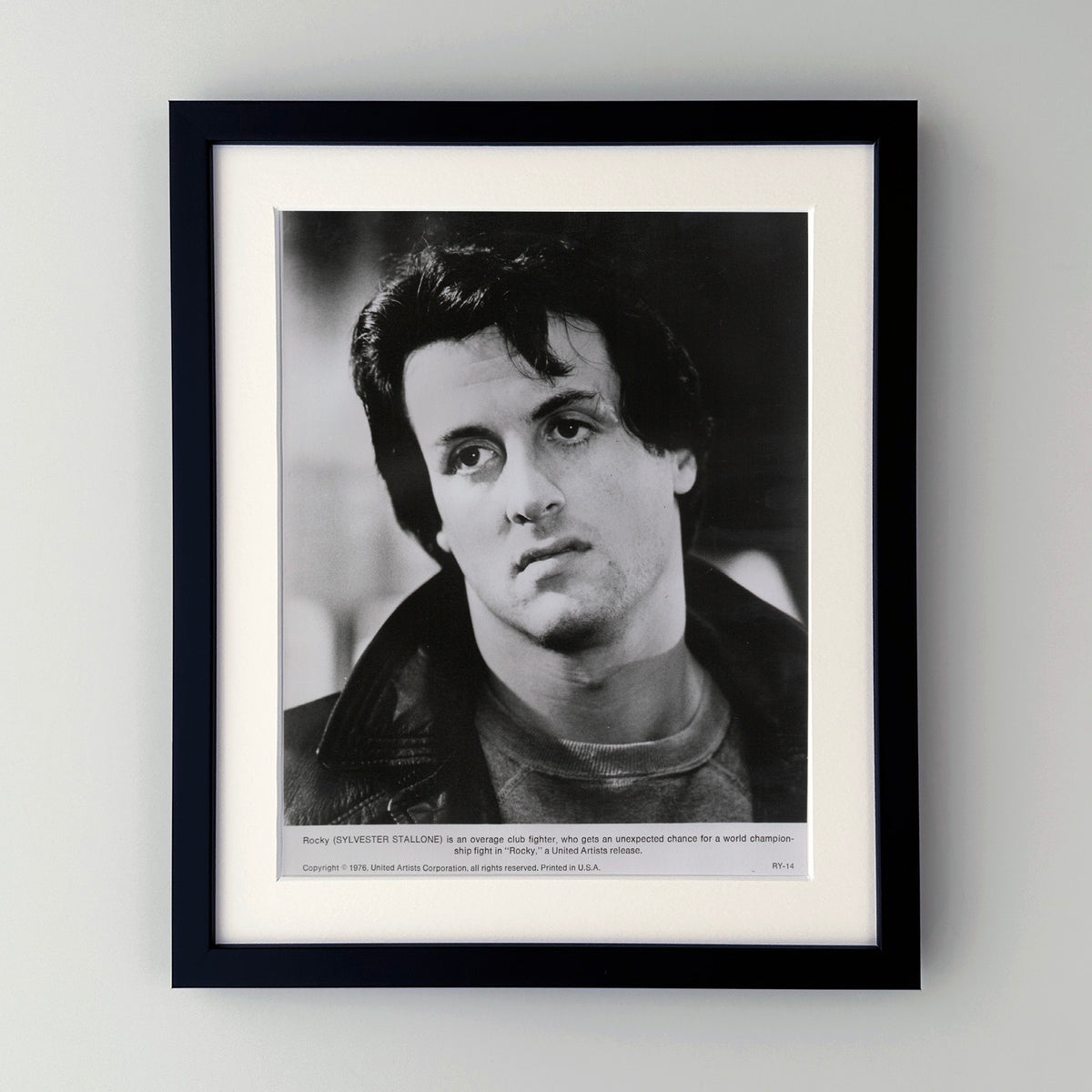 Rocky 1976 Film Movie Press Publicity Still Framed