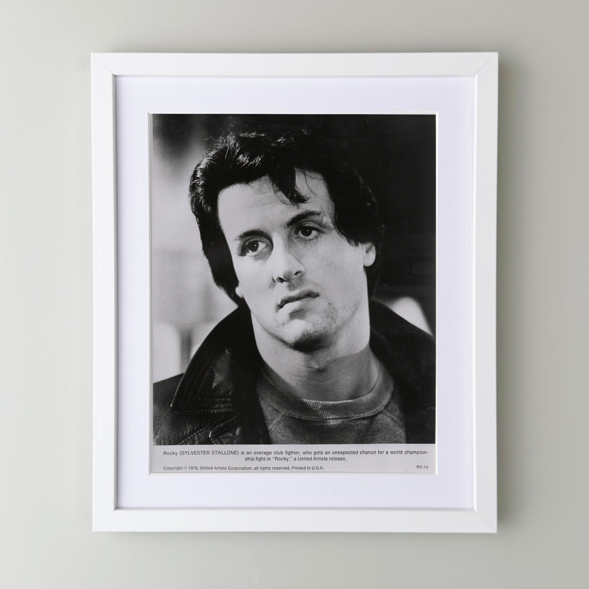 Rocky 1976 Film Movie Press Publicity Still Framed