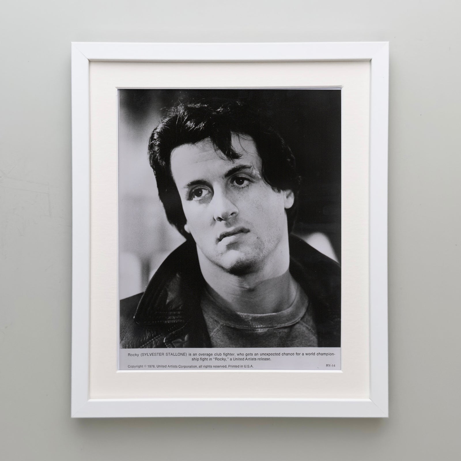 Rocky 1976 Film Movie Press Publicity Still Framed