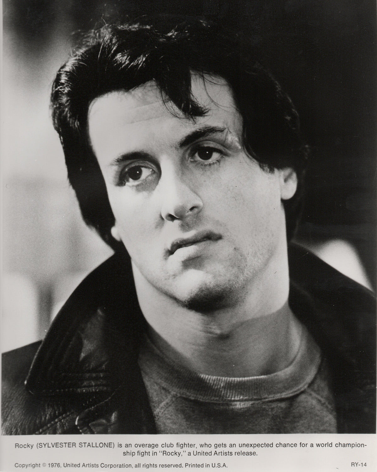 Rocky 1976 Film Movie Press Publicity Still Framed