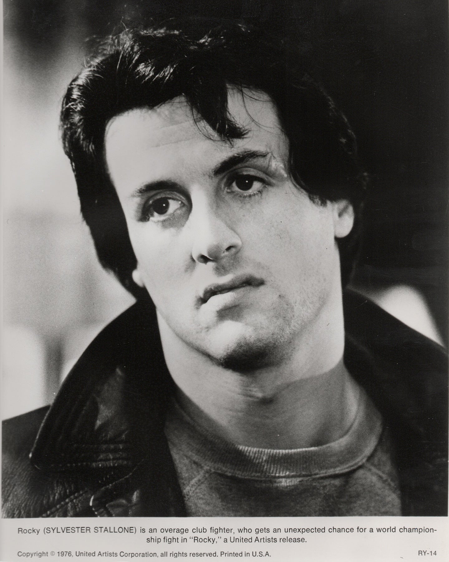 Rocky 1976 Film Movie Press Publicity Still Framed
