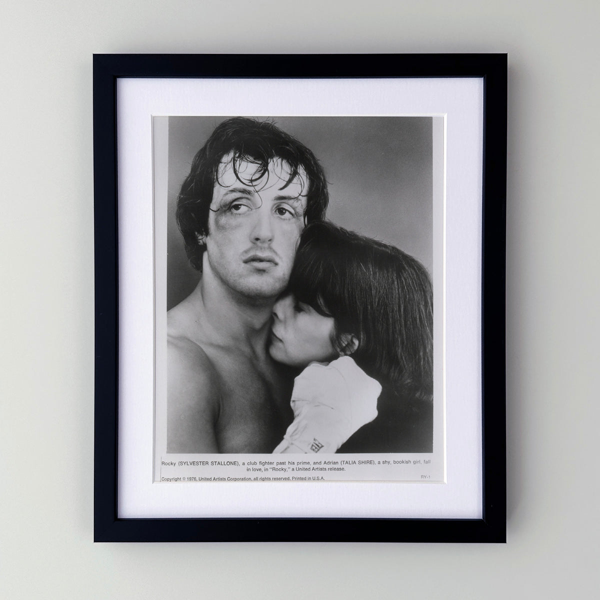 Rocky 1976 Film Movie Press Publicity Still Framed