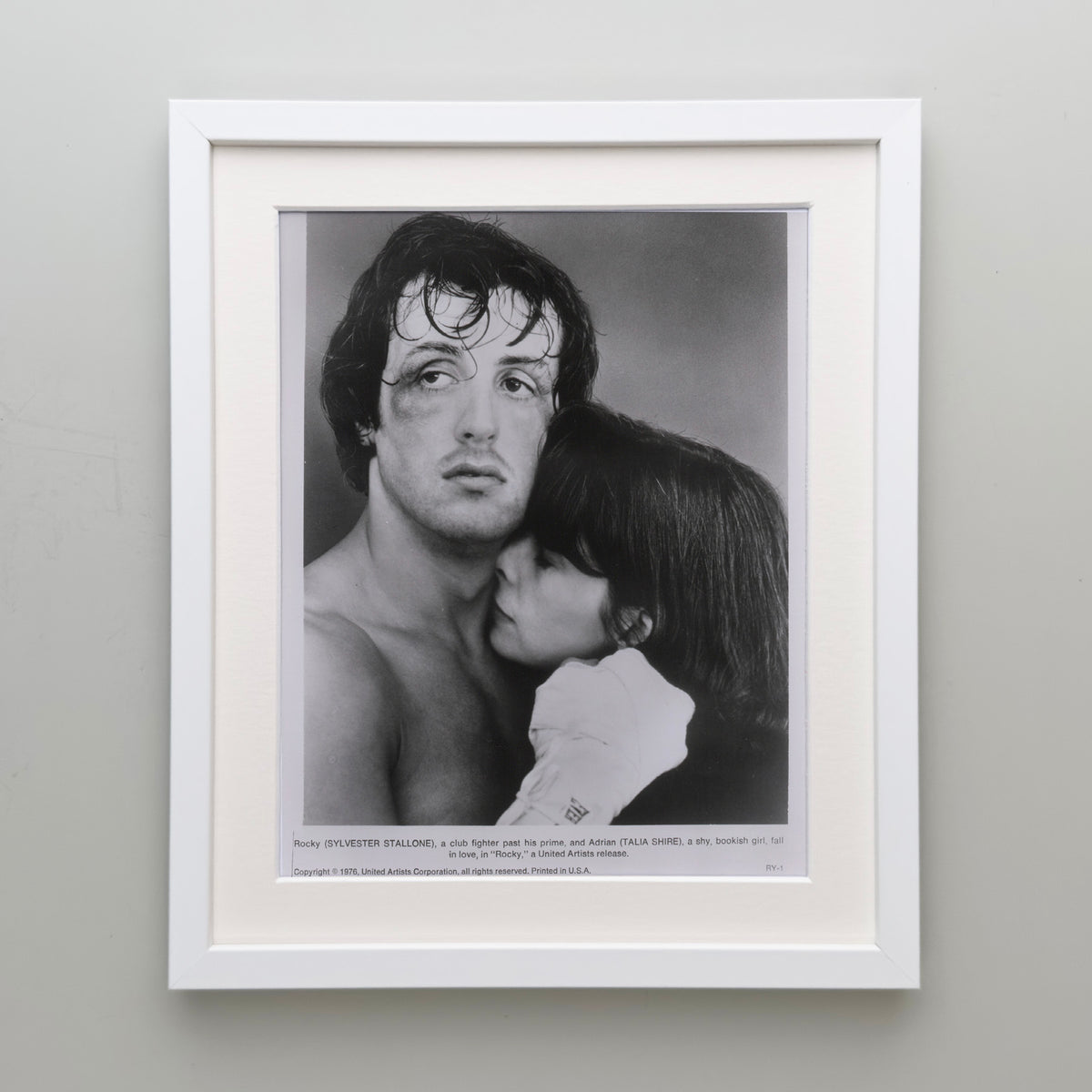 Rocky 1976 Film Movie Press Publicity Still Framed