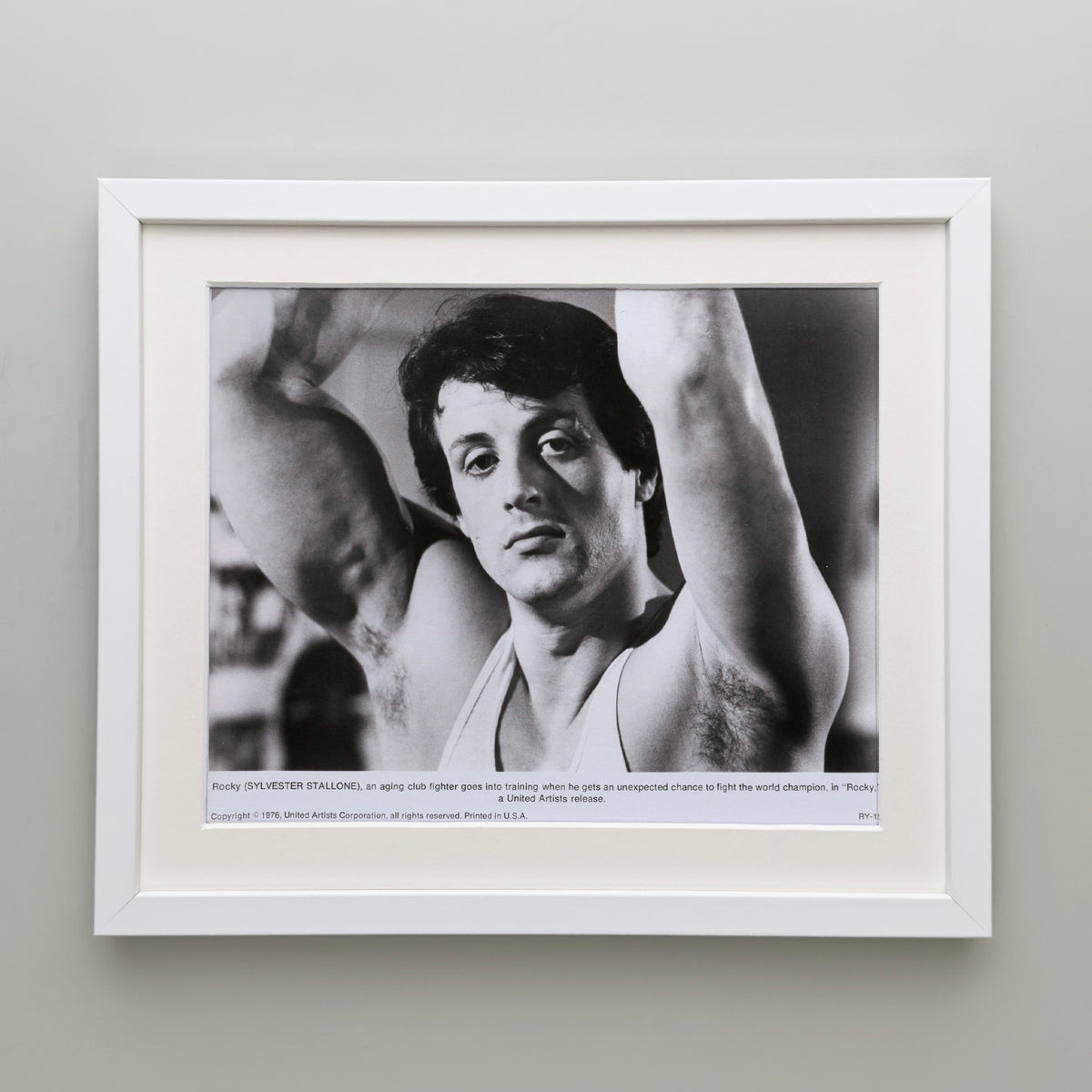 Rocky 1976 Publicity Film Movie Press Still Framed