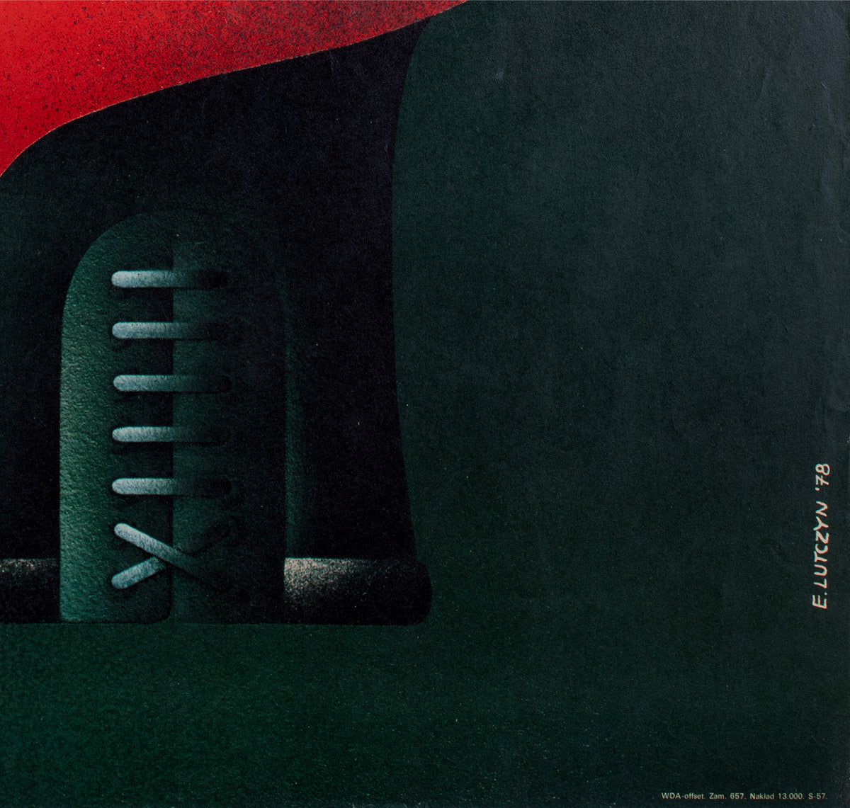 Paris Musée D'Art Moderne 1964 Poster Raoul Dufy - detail
