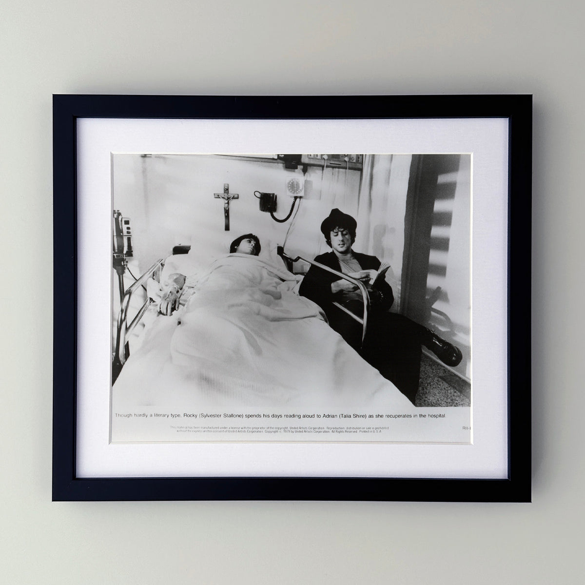 Rocky 2 1979 Film Movie Press Publicity Still Framed
