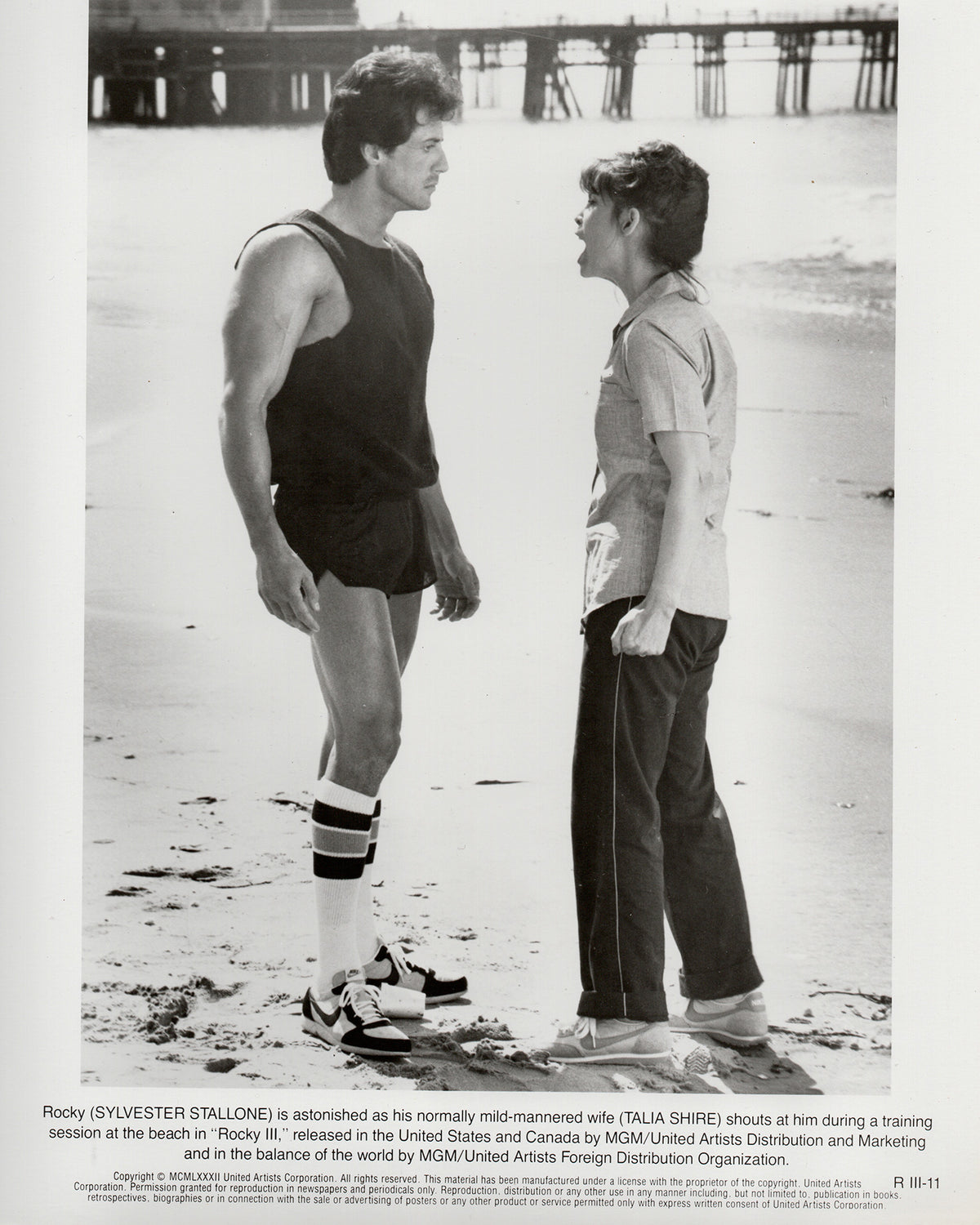Rocky 3 (1982) Film Movie Press Publicity Still Framed