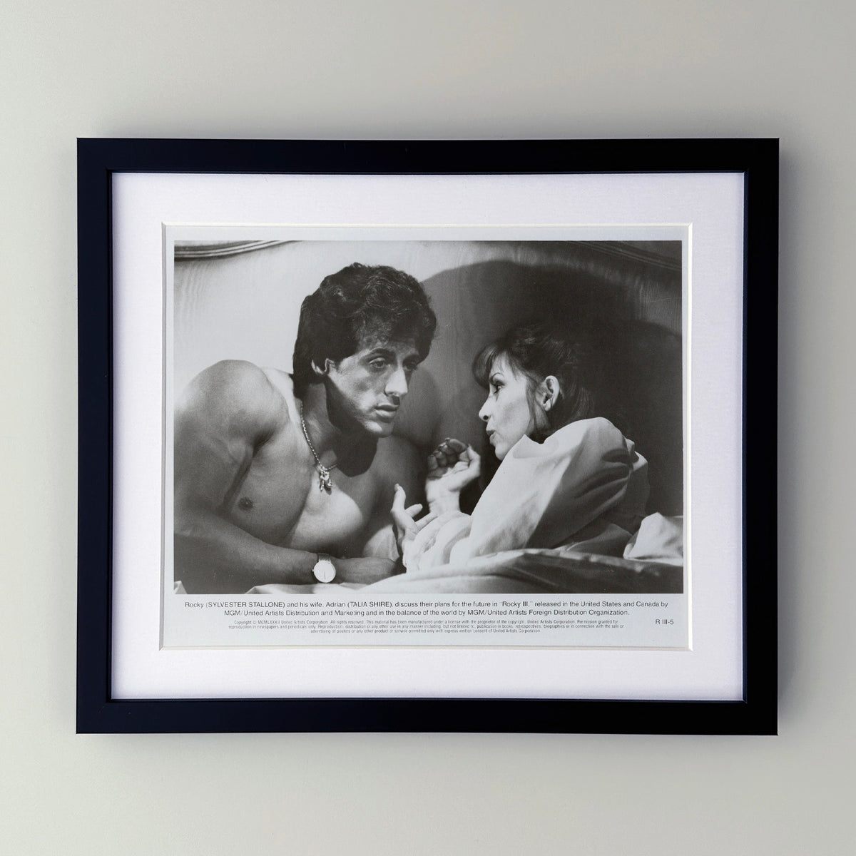 Rocky 3 (1982) Film Movie Press Publicity Still Framed