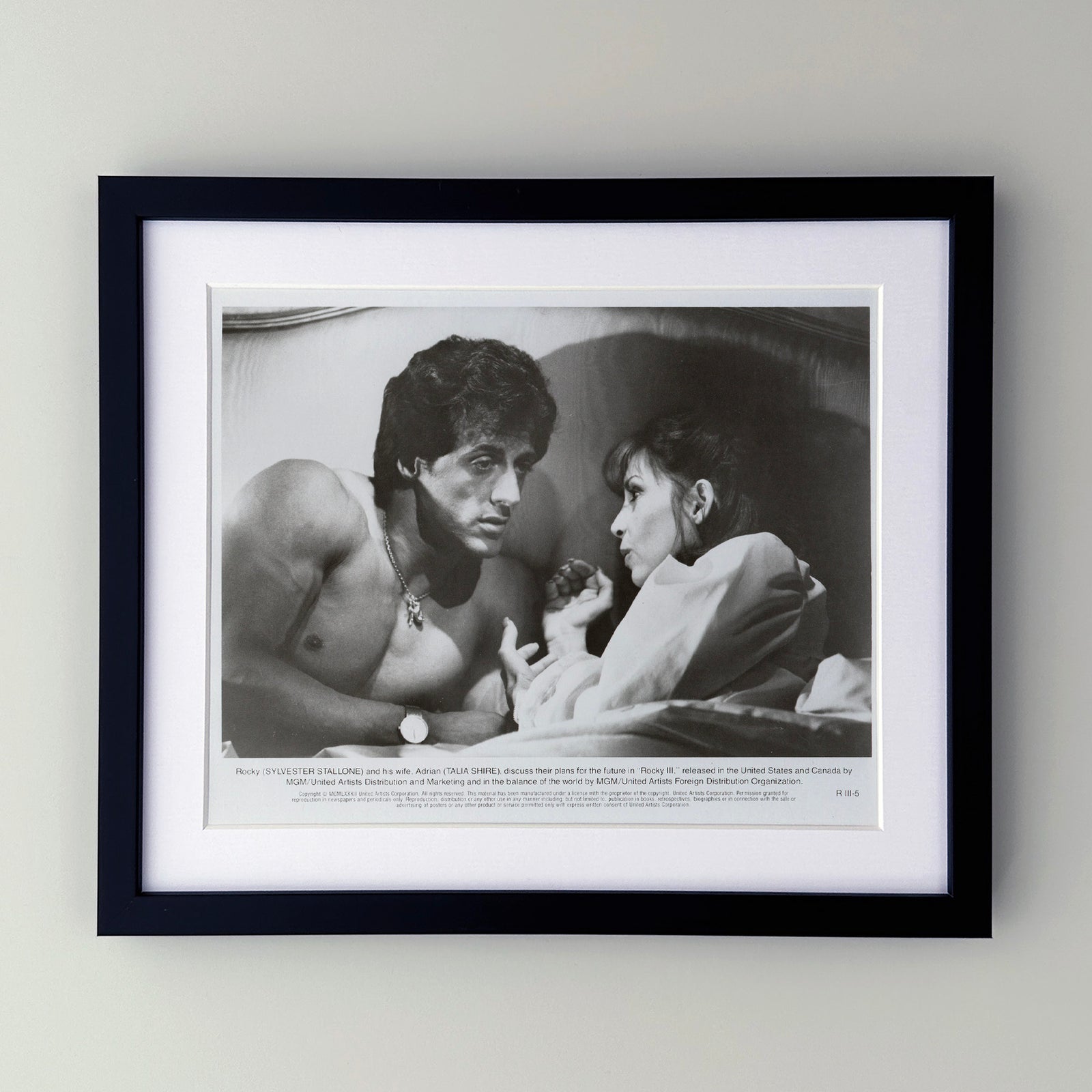 Rocky 3 (1982) Film Movie Press Publicity Still Framed