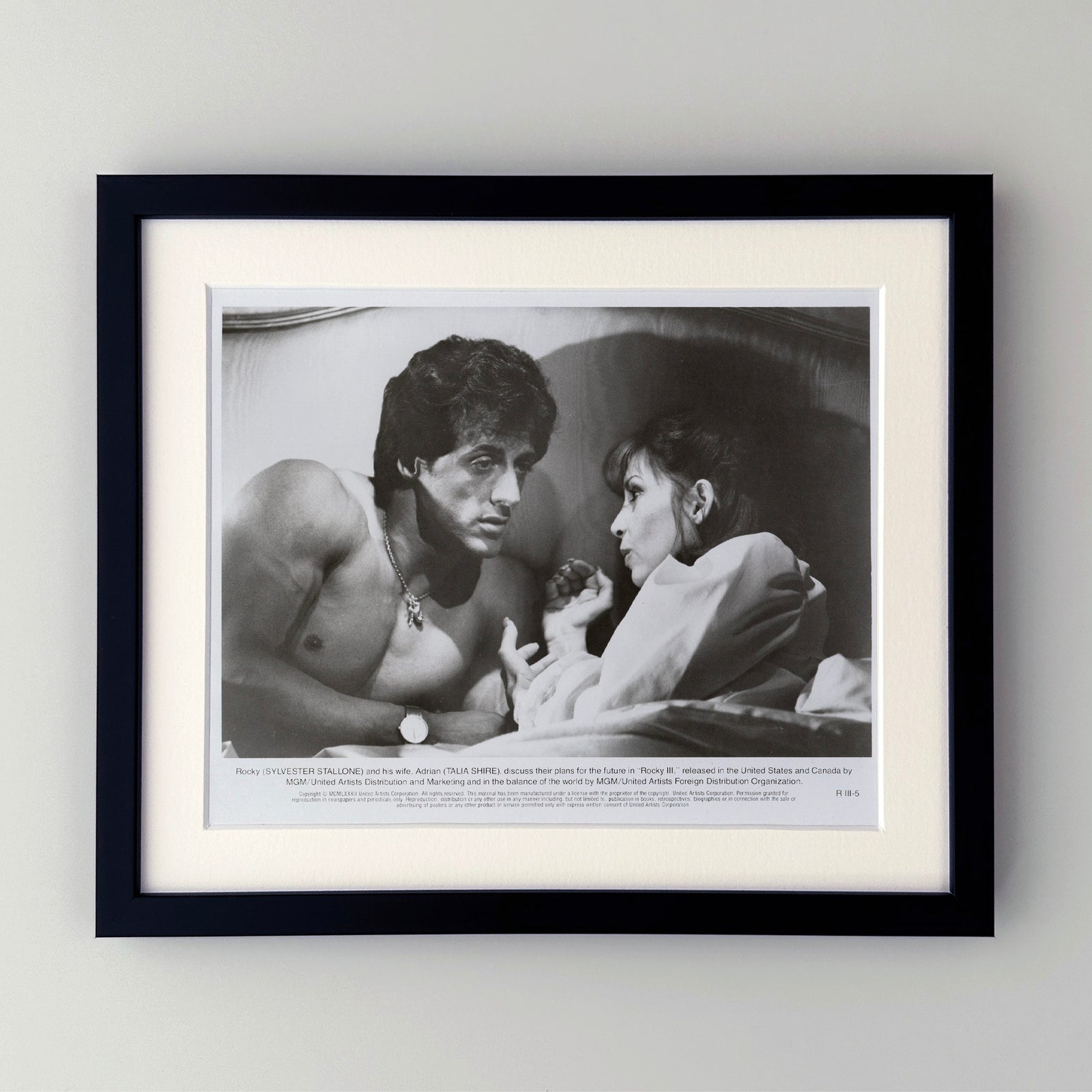 Rocky 3 (1982) Film Movie Press Publicity Still Framed