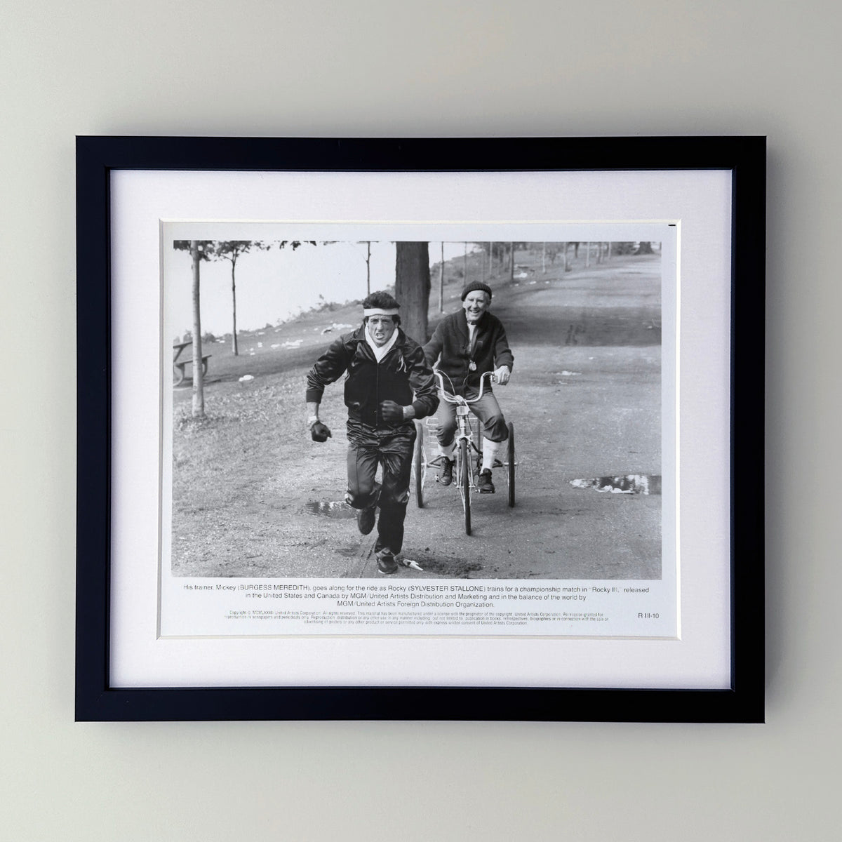 Rocky 3 1982 Publicity Film Movie Press Still Framed