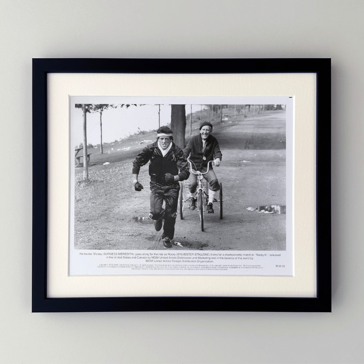 Rocky 3 1982 Publicity Film Movie Press Still Framed