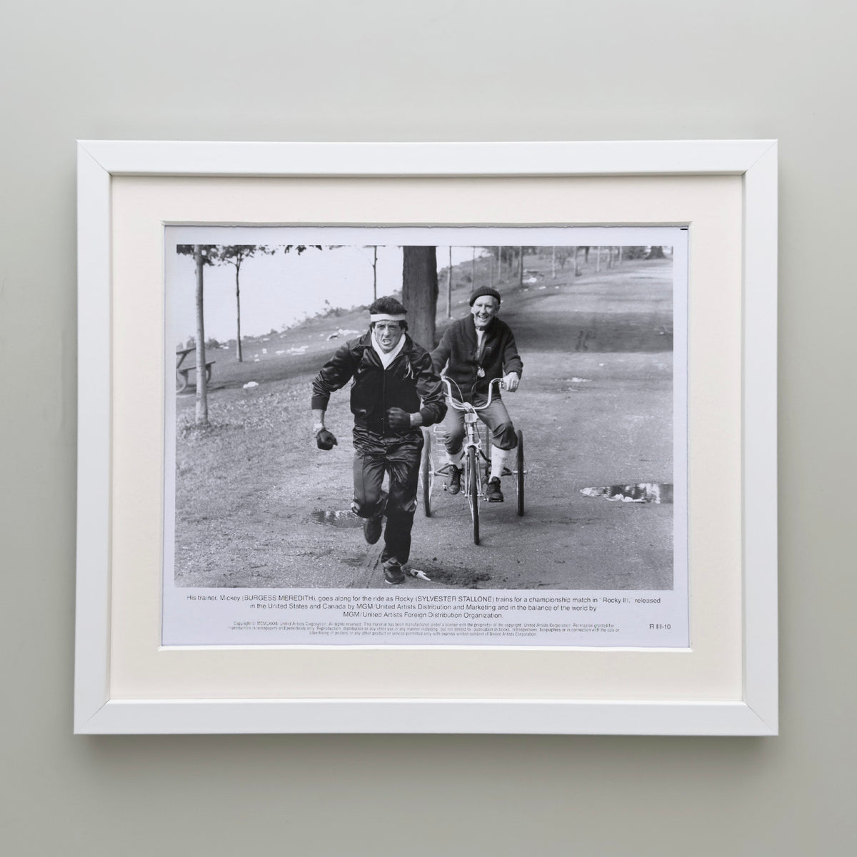 Rocky 3 1982 Publicity Film Movie Press Still Framed