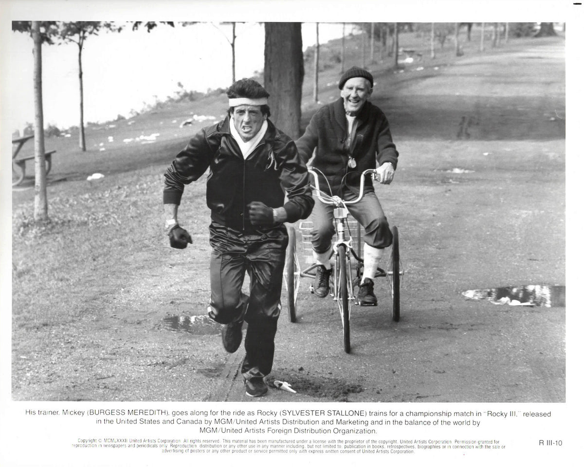 Rocky 3 1982 Publicity Film Movie Press Still Framed