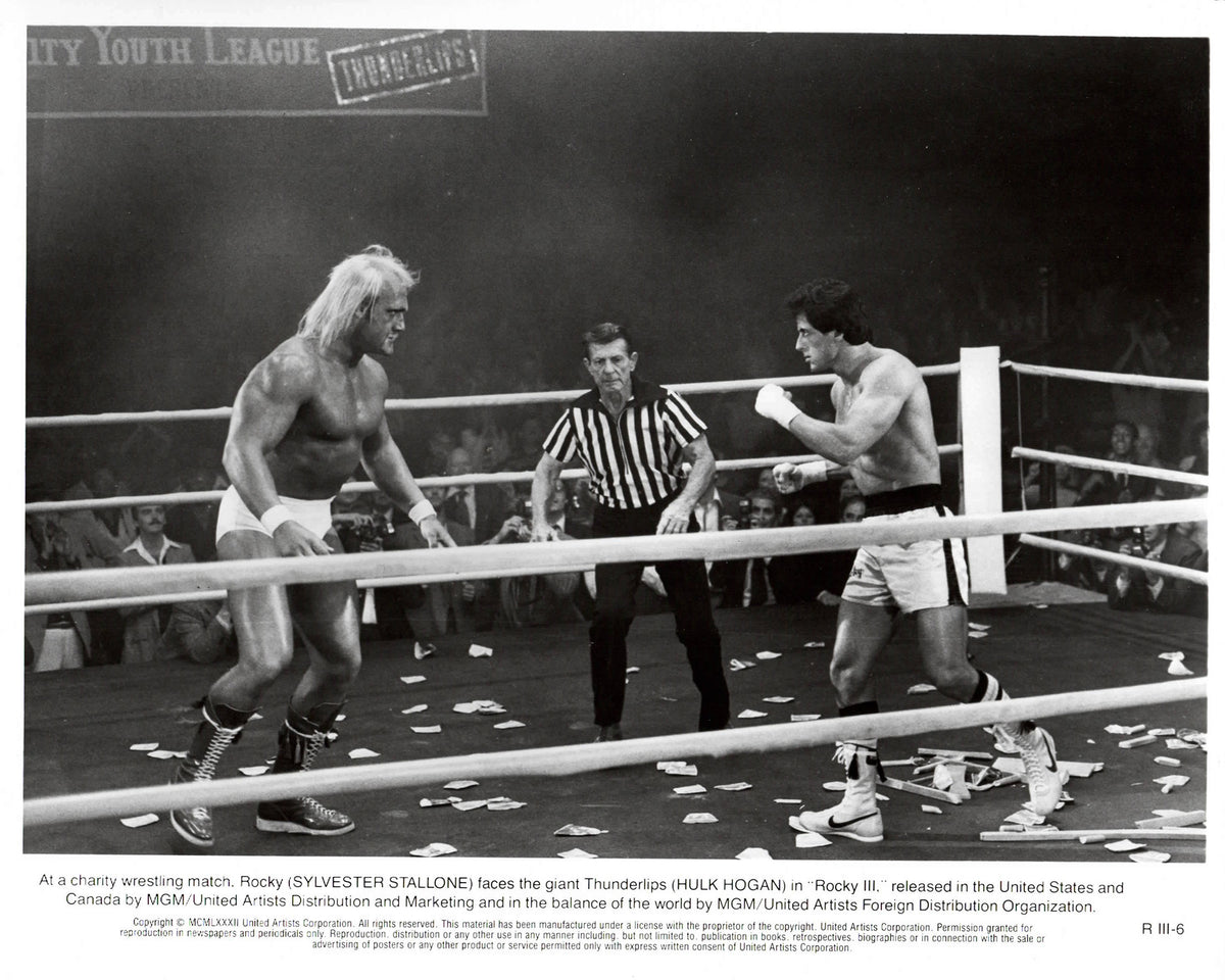 Rocky 3 1982 Publicity Film Movie Press Still Framed