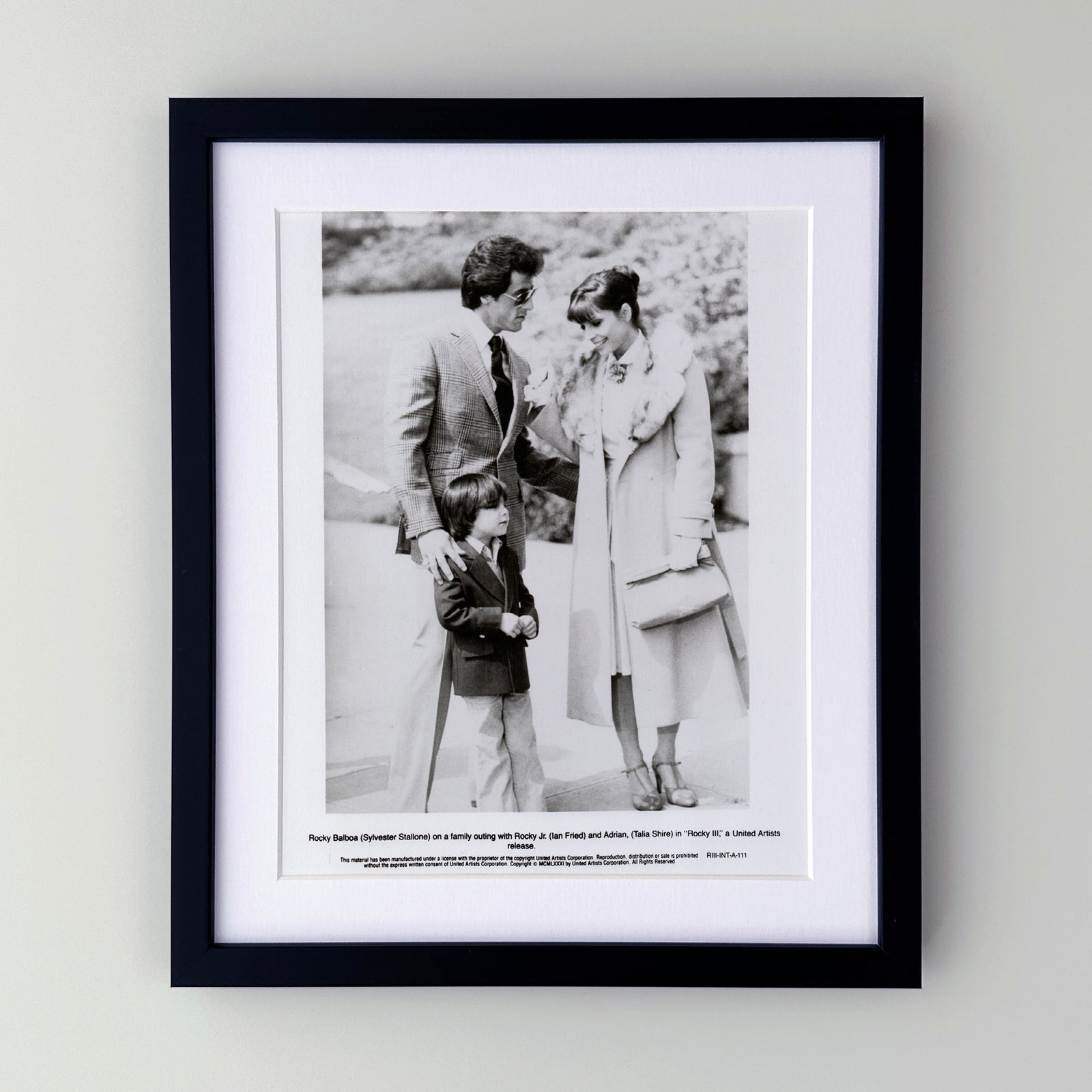 Rocky 3 (1982) Film Movie Press Publicity Still Framed