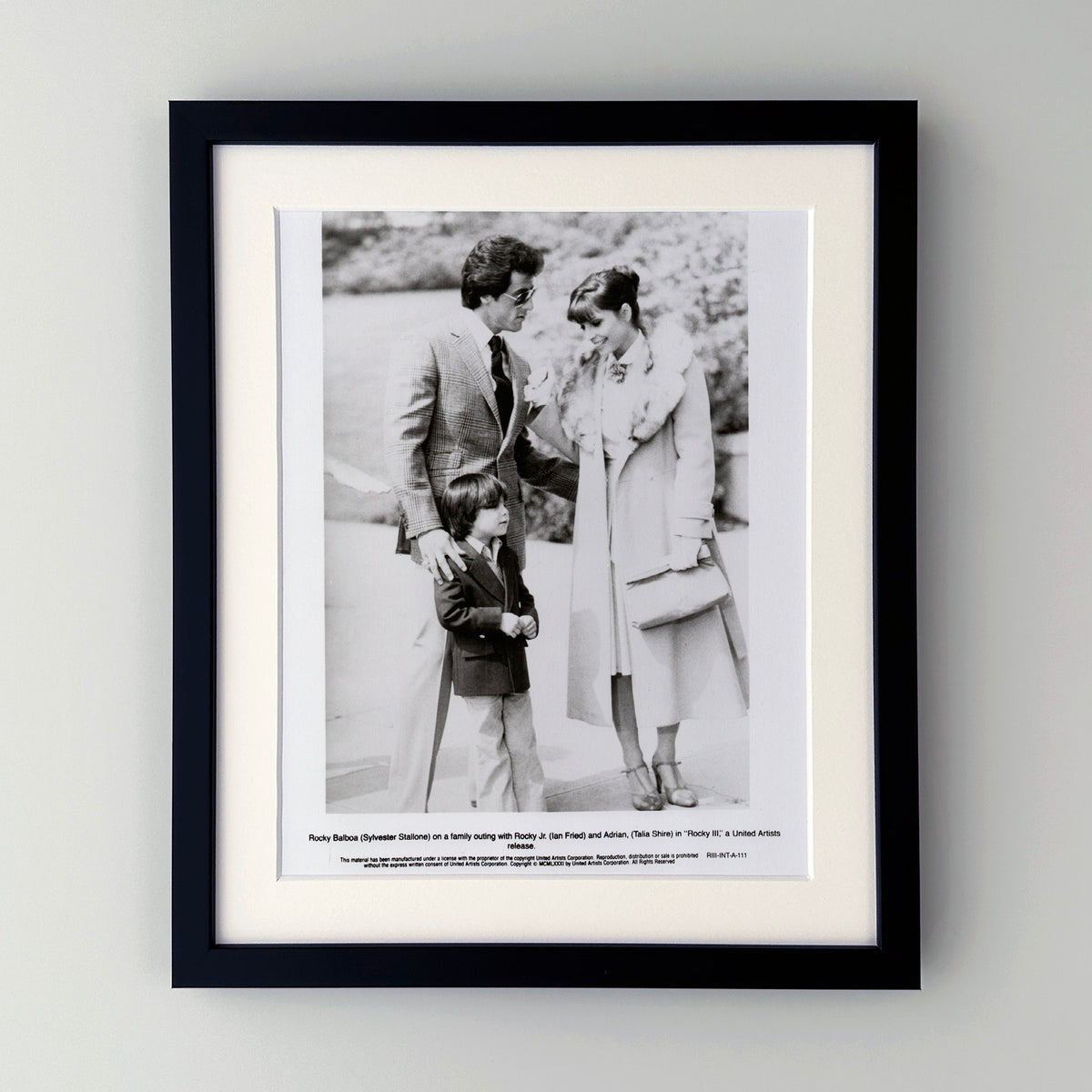 Rocky 3 (1982) Film Movie Press Publicity Still Framed