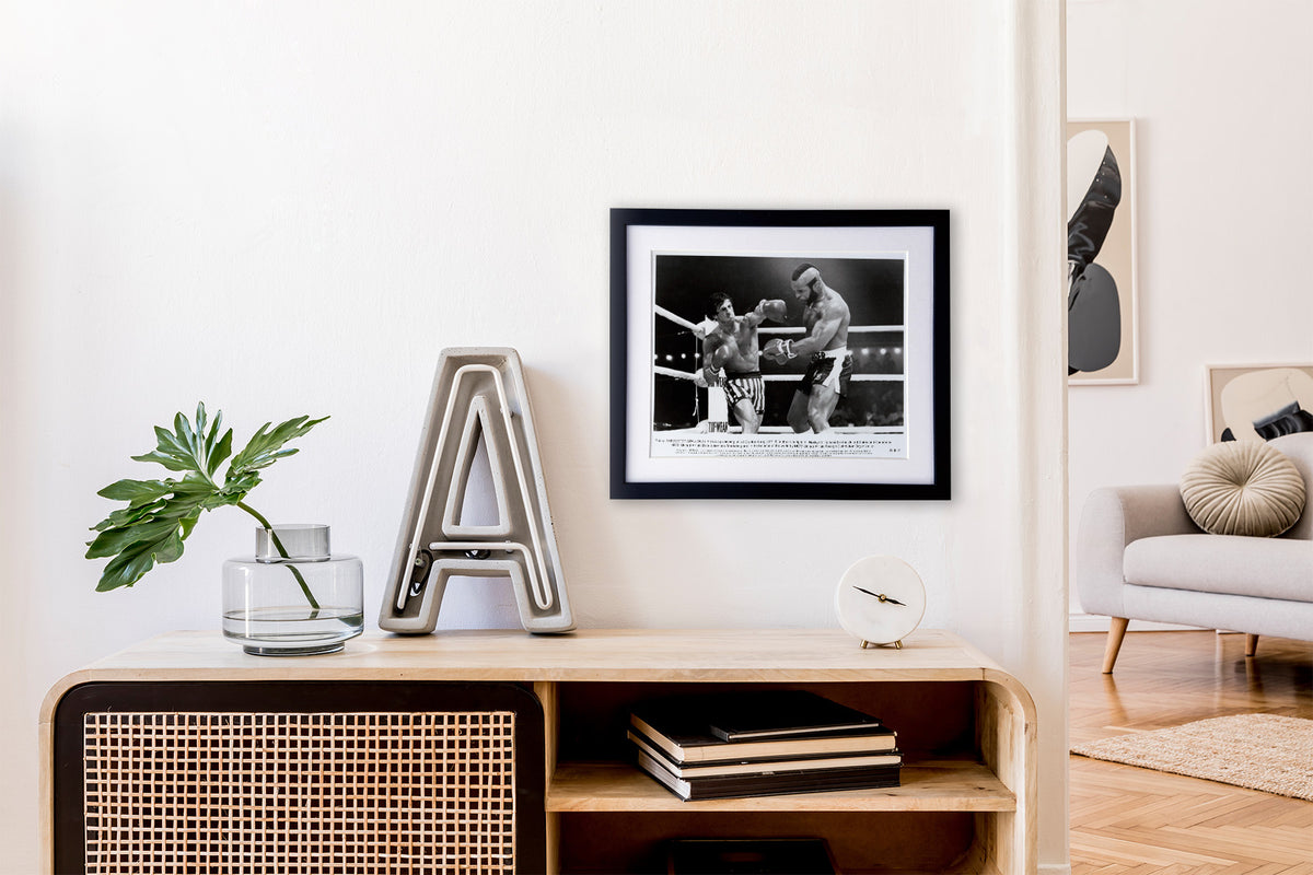 Rocky 3 1982 Publicity Film Movie Press Still Framed