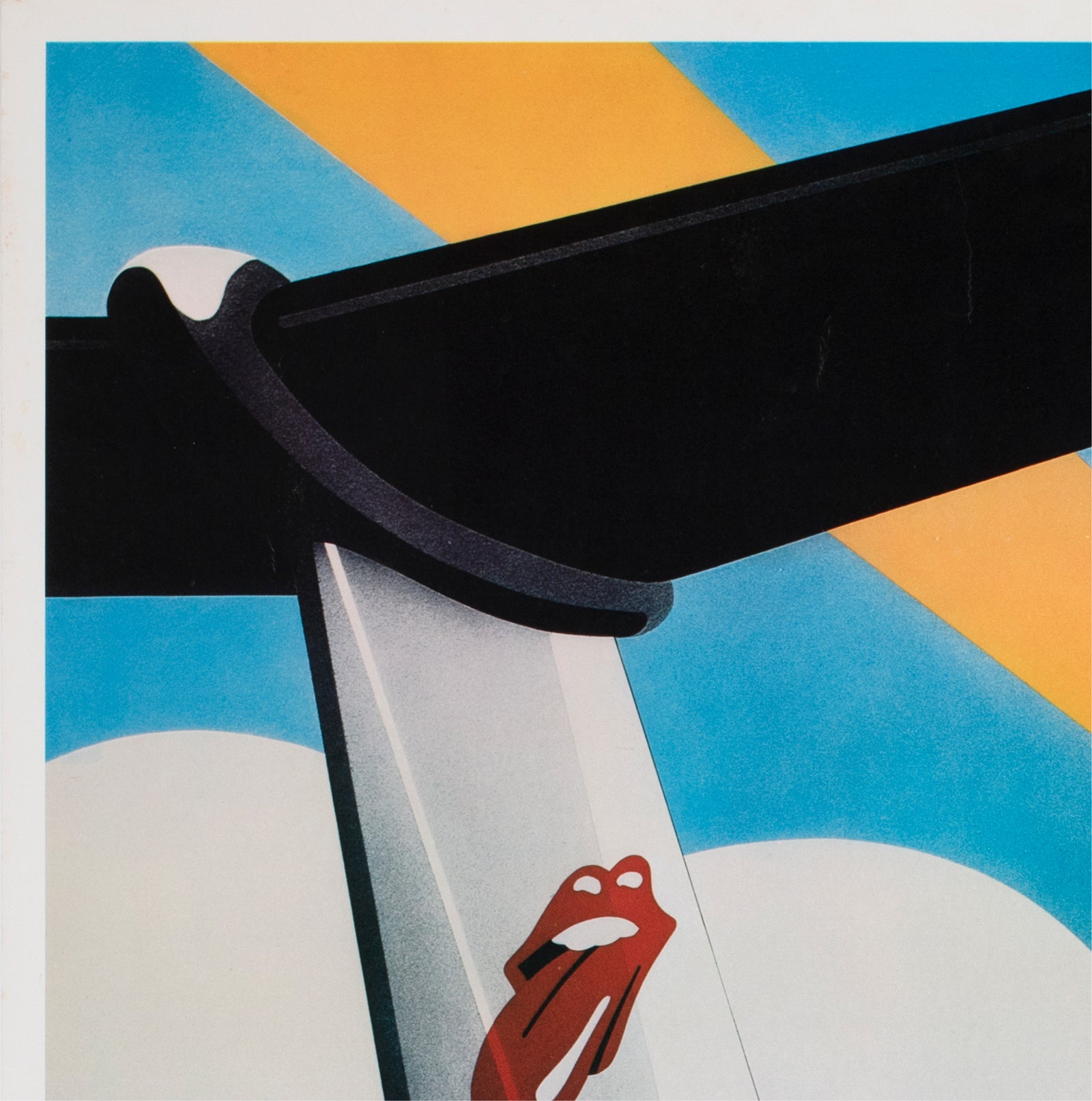 Rolling Stones 1972 Tour Music Poster, John Pasche - detail