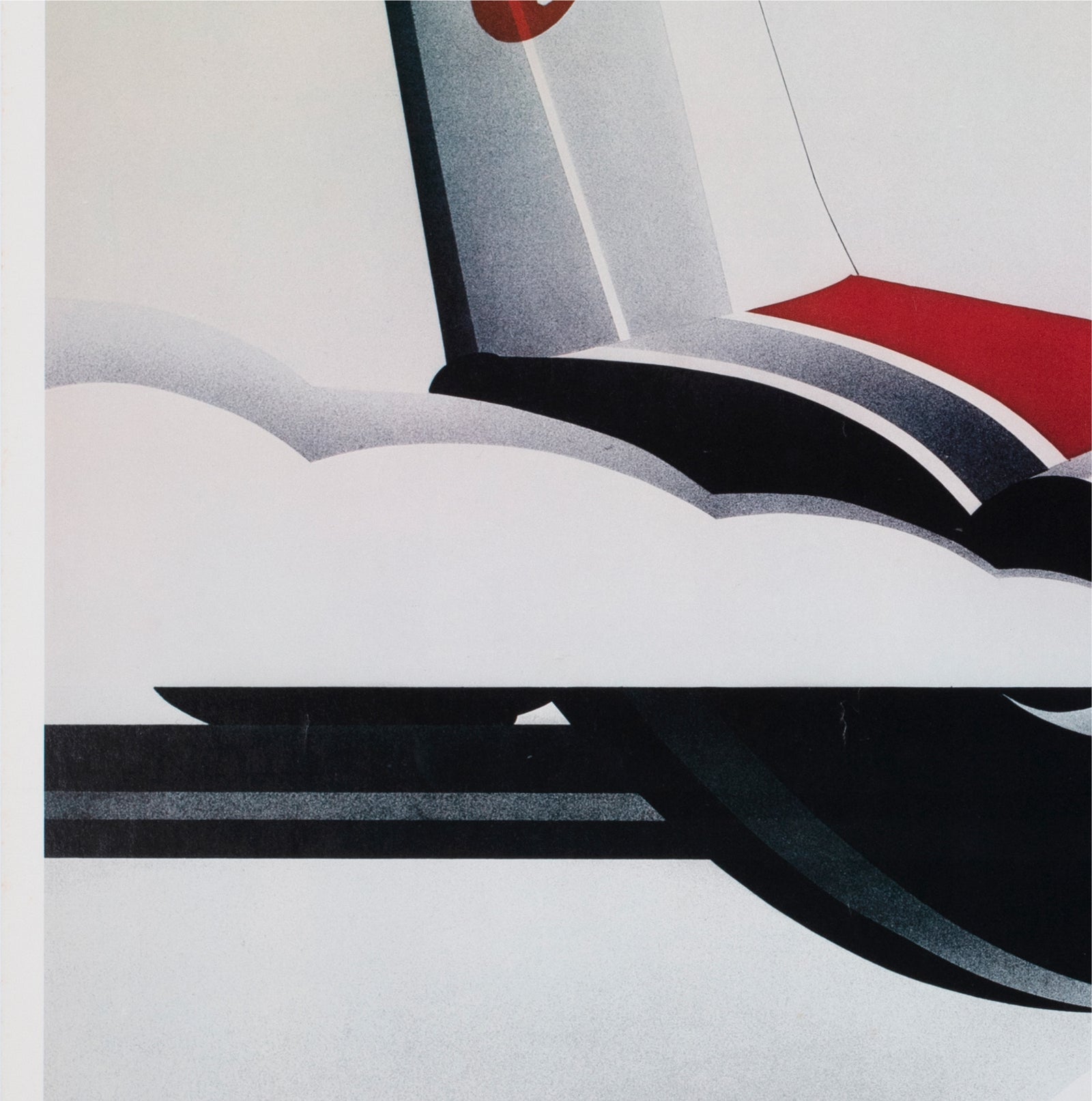 Rolling Stones 1972 Tour Music Poster, John Pasche - detail