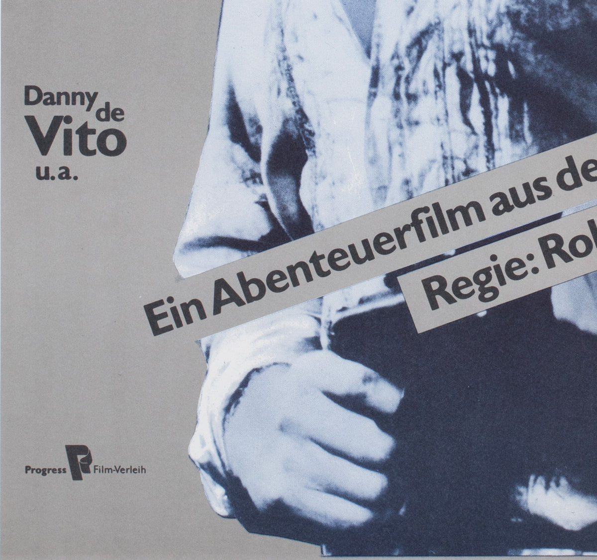 Romancing The Stone 1986 East German Film Poster - detail