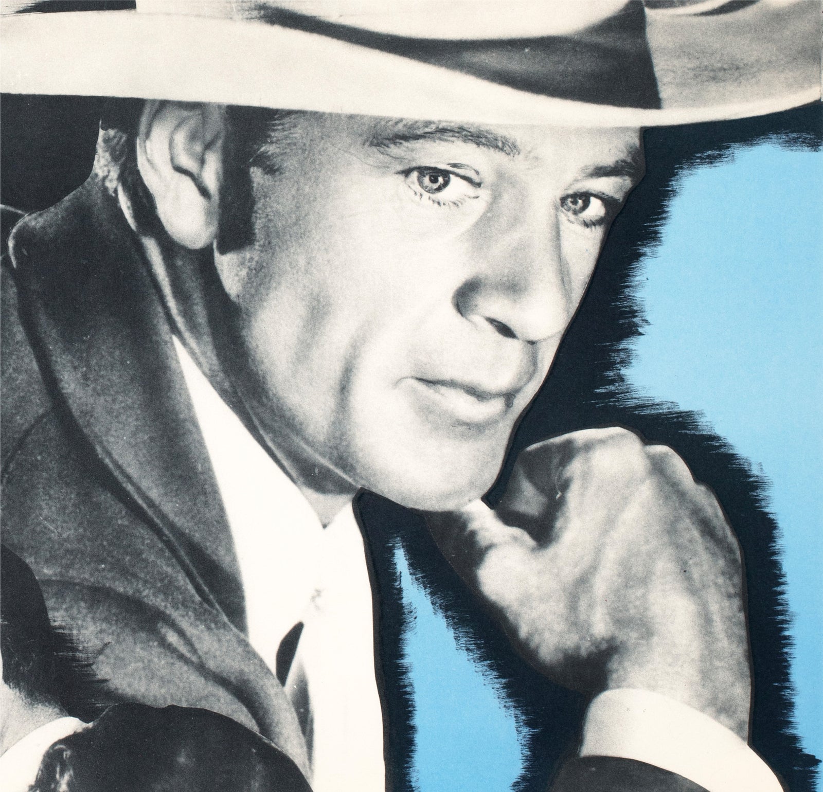 Saratoga Trunk 1946 Swedish Film Poster Gösta Åberg - detail
