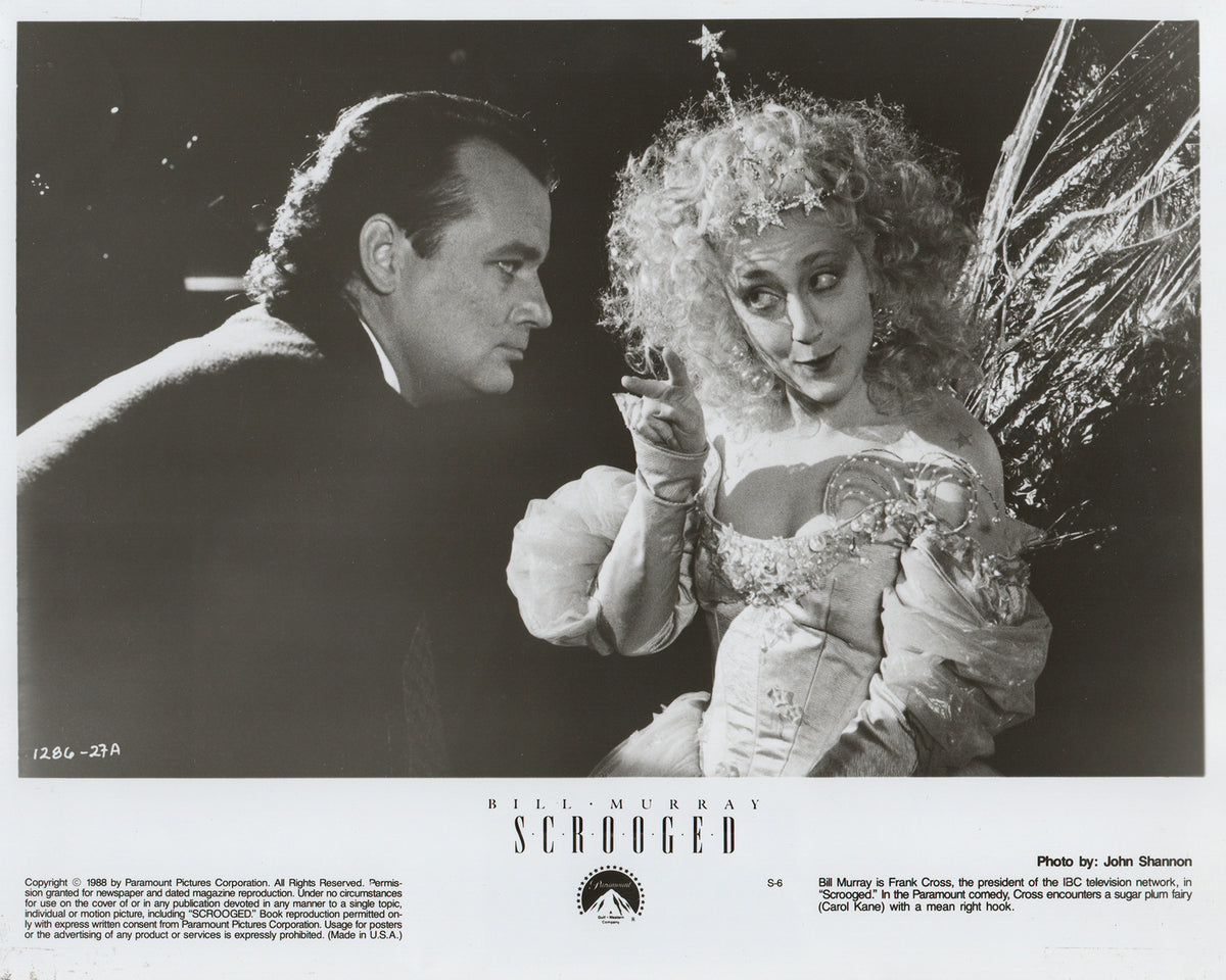 Scrooged (1988) Film Movie Press Publicity Still Framed