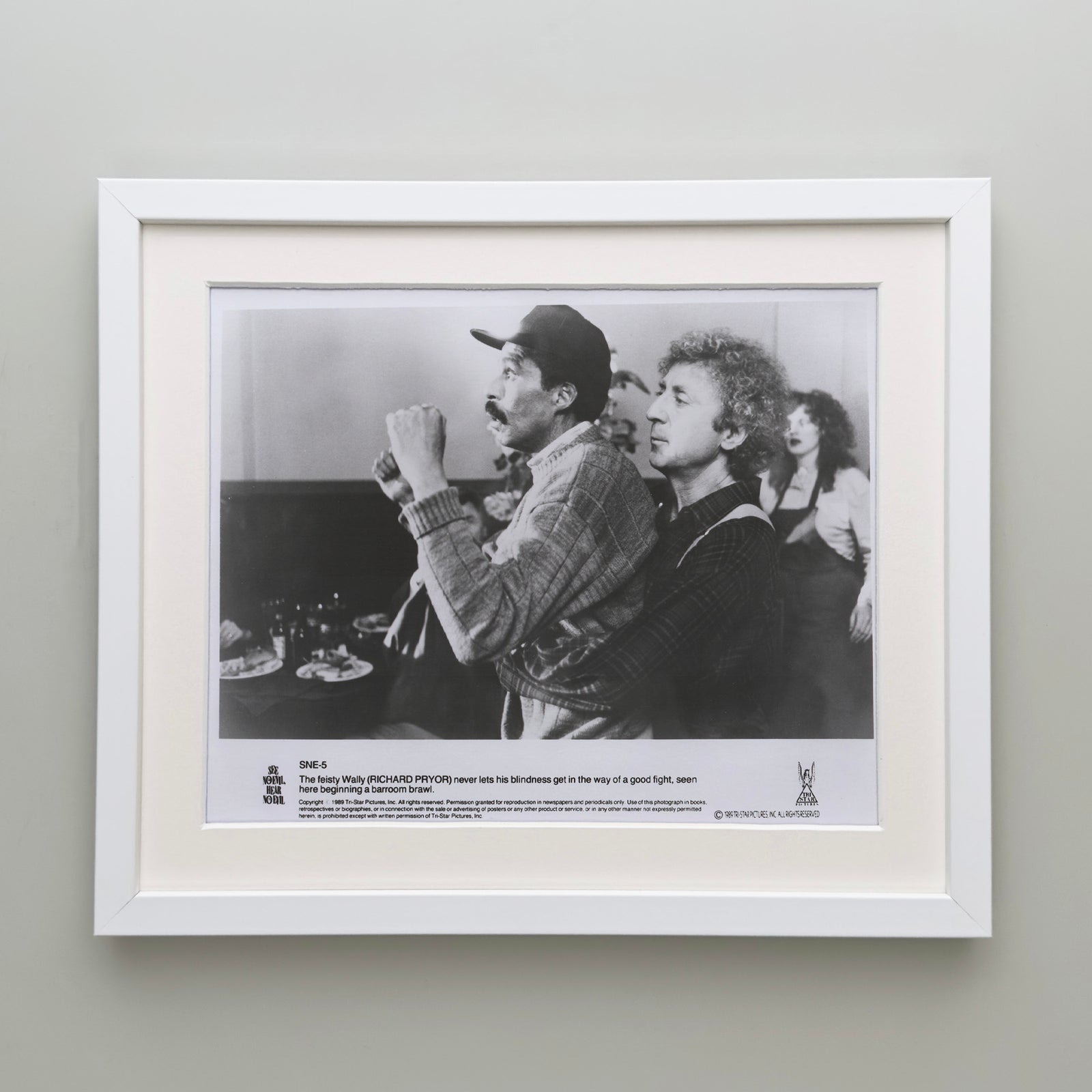See No Evil Hear No Evil 1989 Film Movie Press Publicity Still Framed