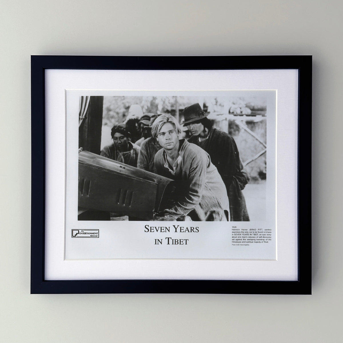 Seven Years in Tibet 1997 Film Movie Press Publicity Still Framed