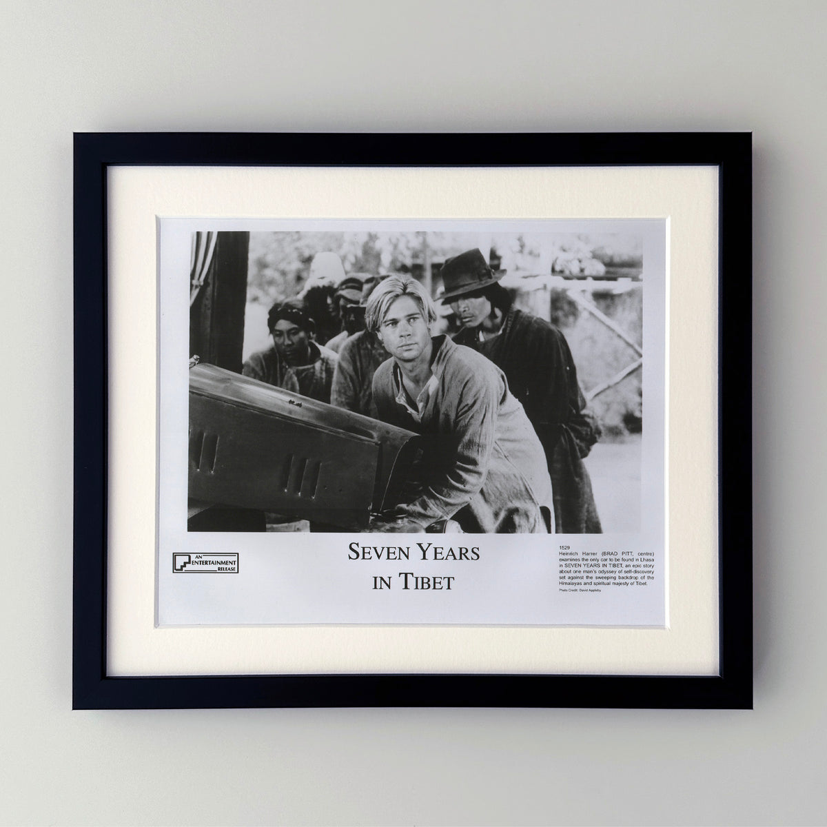 Seven Years in Tibet 1997 Film Movie Press Publicity Still Framed