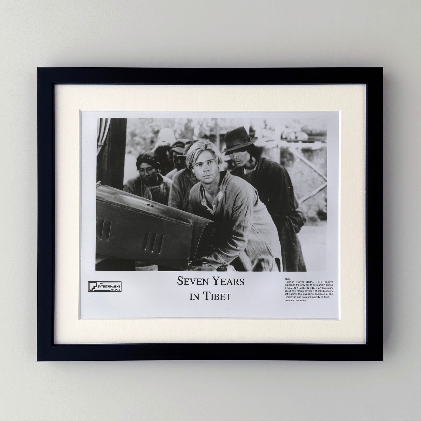 Seven Years in Tibet 1997 Film Movie Press Publicity Still Framed
