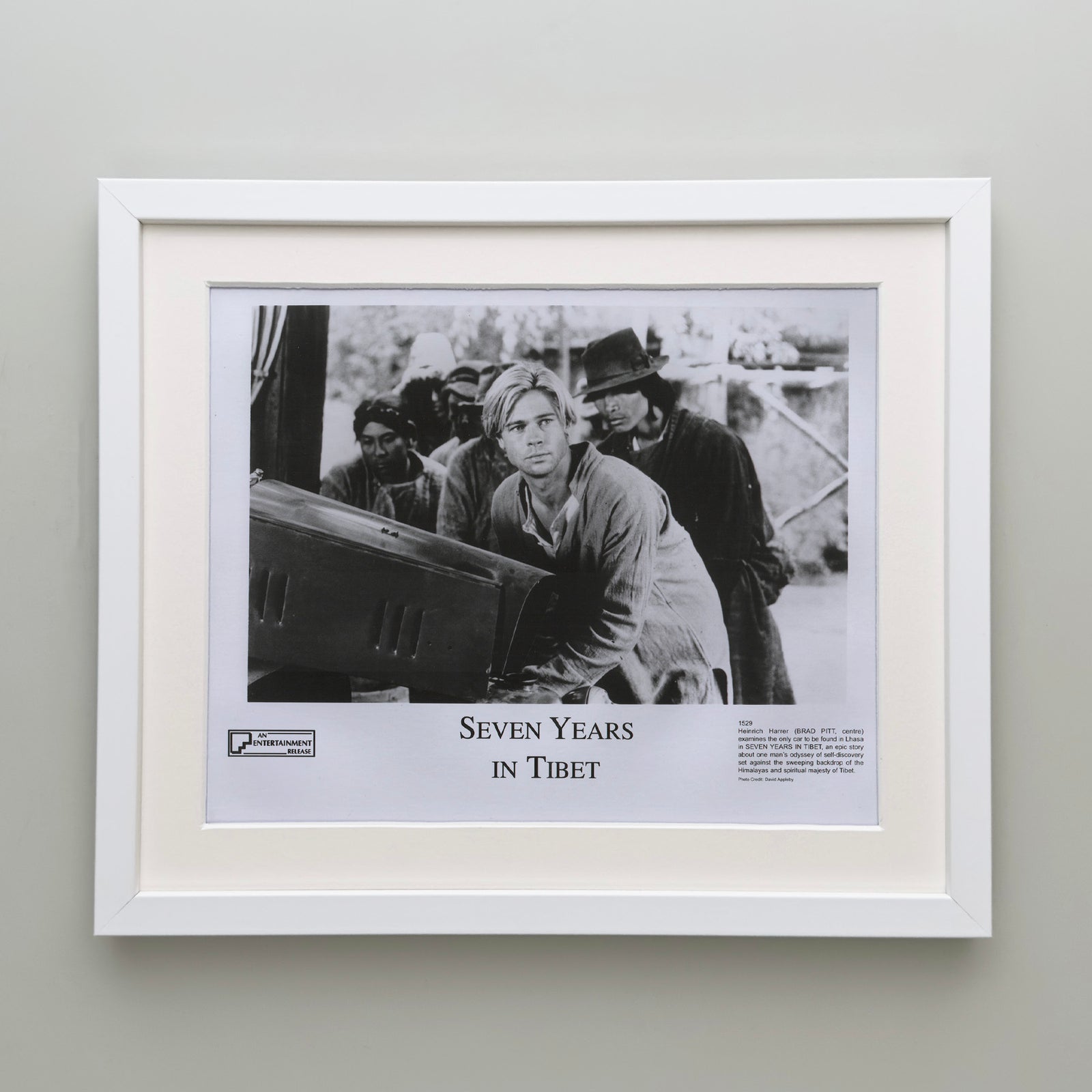 Seven Years in Tibet 1997 Film Movie Press Publicity Still Framed