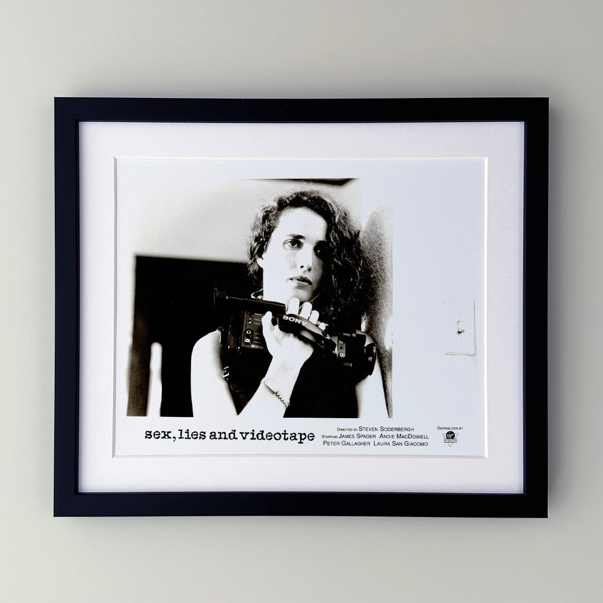 Sex Lies and Videotape 1989 Film Movie Press Publicity Still Framed