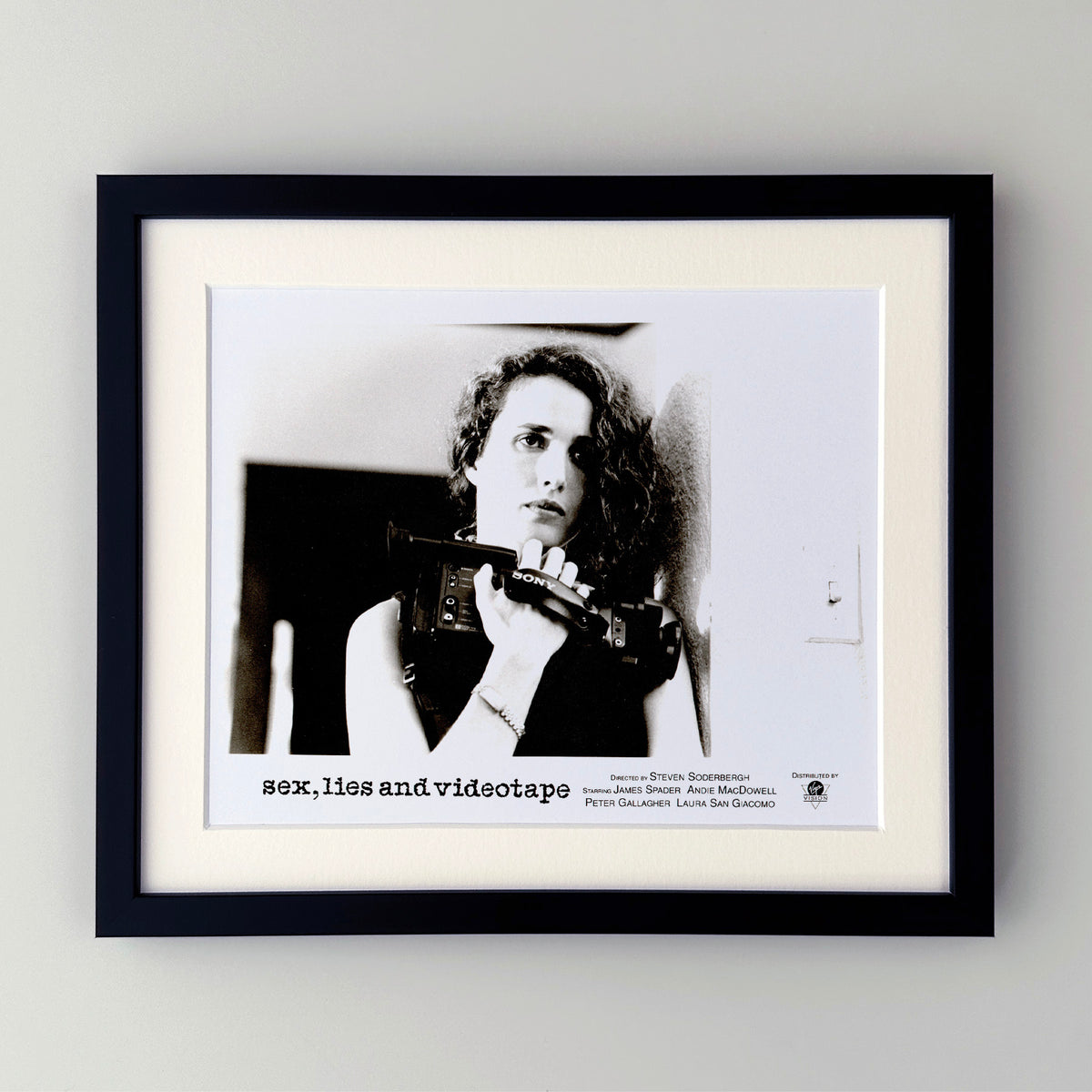 Sex Lies and Videotape 1989 Film Movie Press Publicity Still Framed