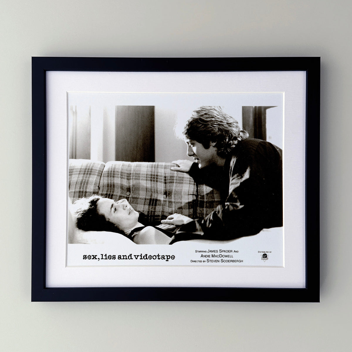 Sex Lies and Videotape 1989 Film Movie Press Publicity Still Framed