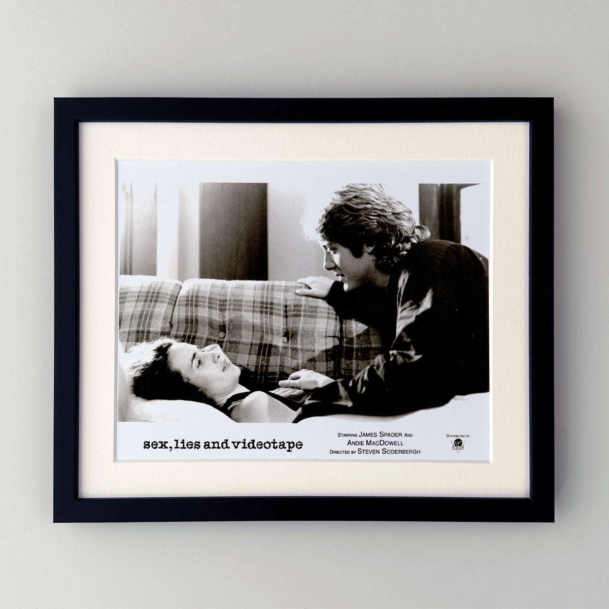 Sex Lies and Videotape 1989 Film Movie Press Publicity Still Framed