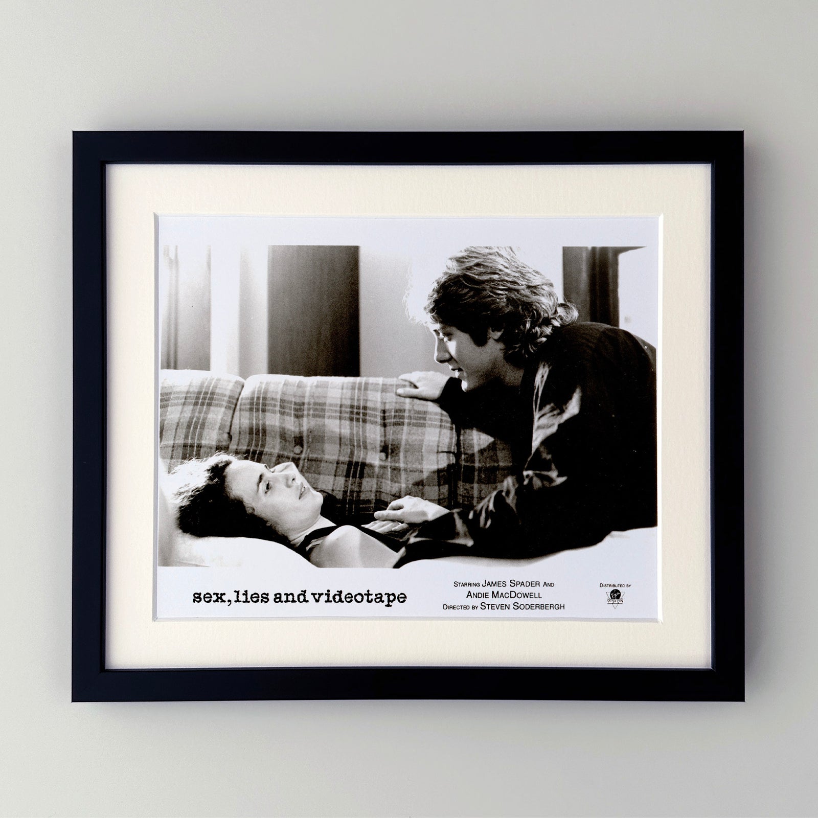 Sex Lies and Videotape 1989 Film Movie Press Publicity Still Framed
