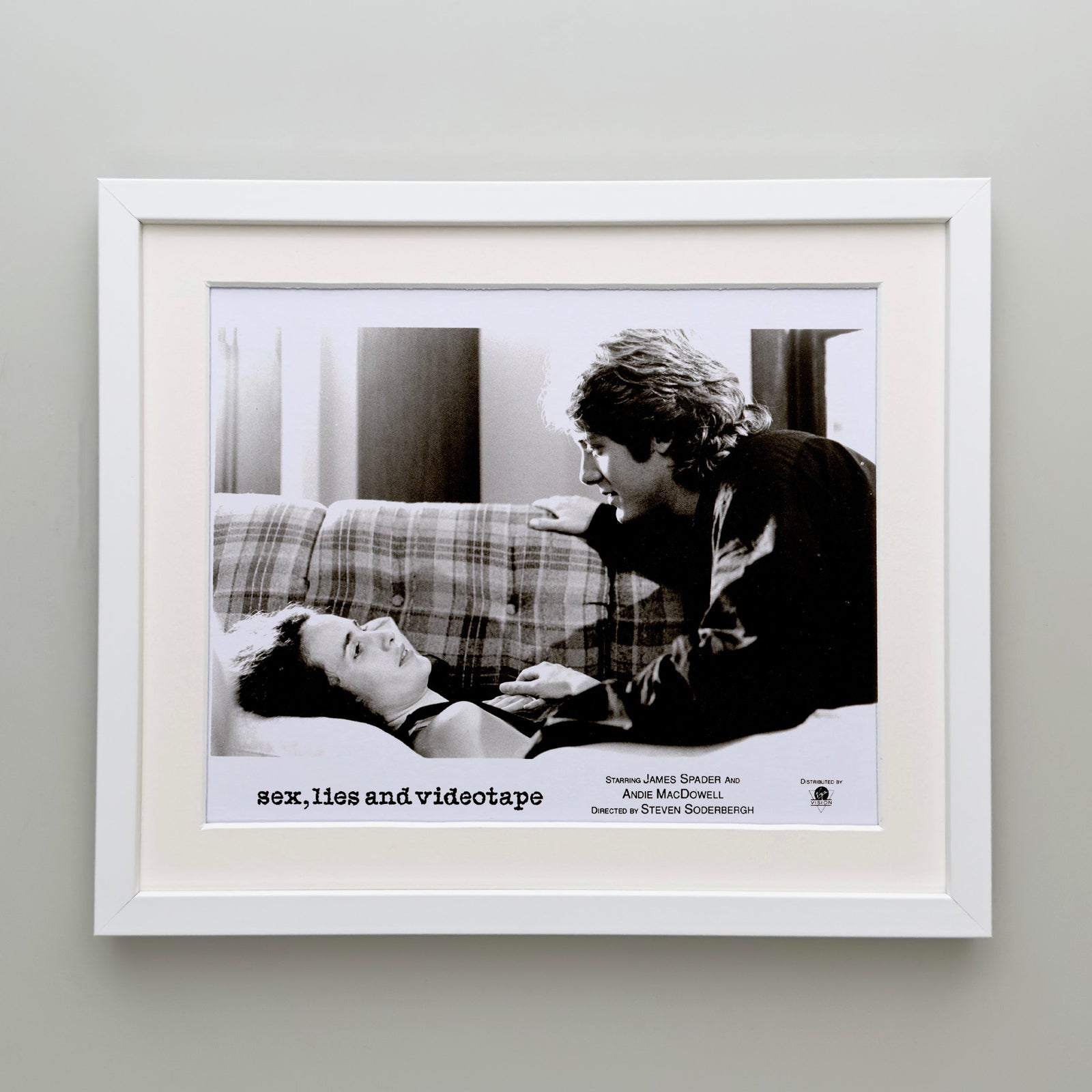 Sex Lies and Videotape 1989 Film Movie Press Publicity Still Framed