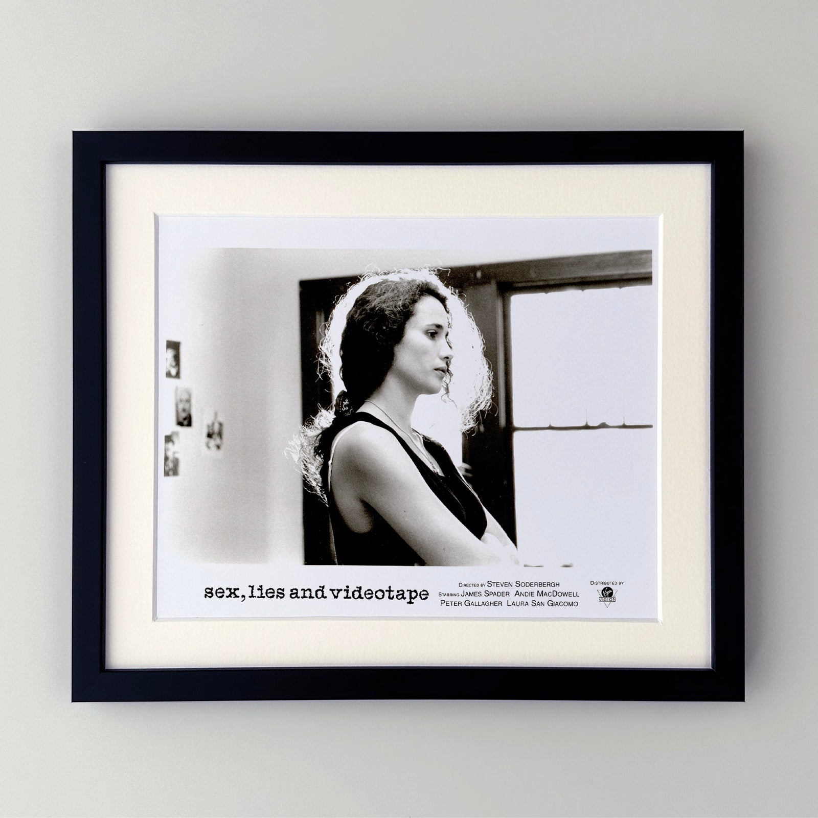 Sex Lies and Videotape 1989 Film Movie Press Publicity Still Framed