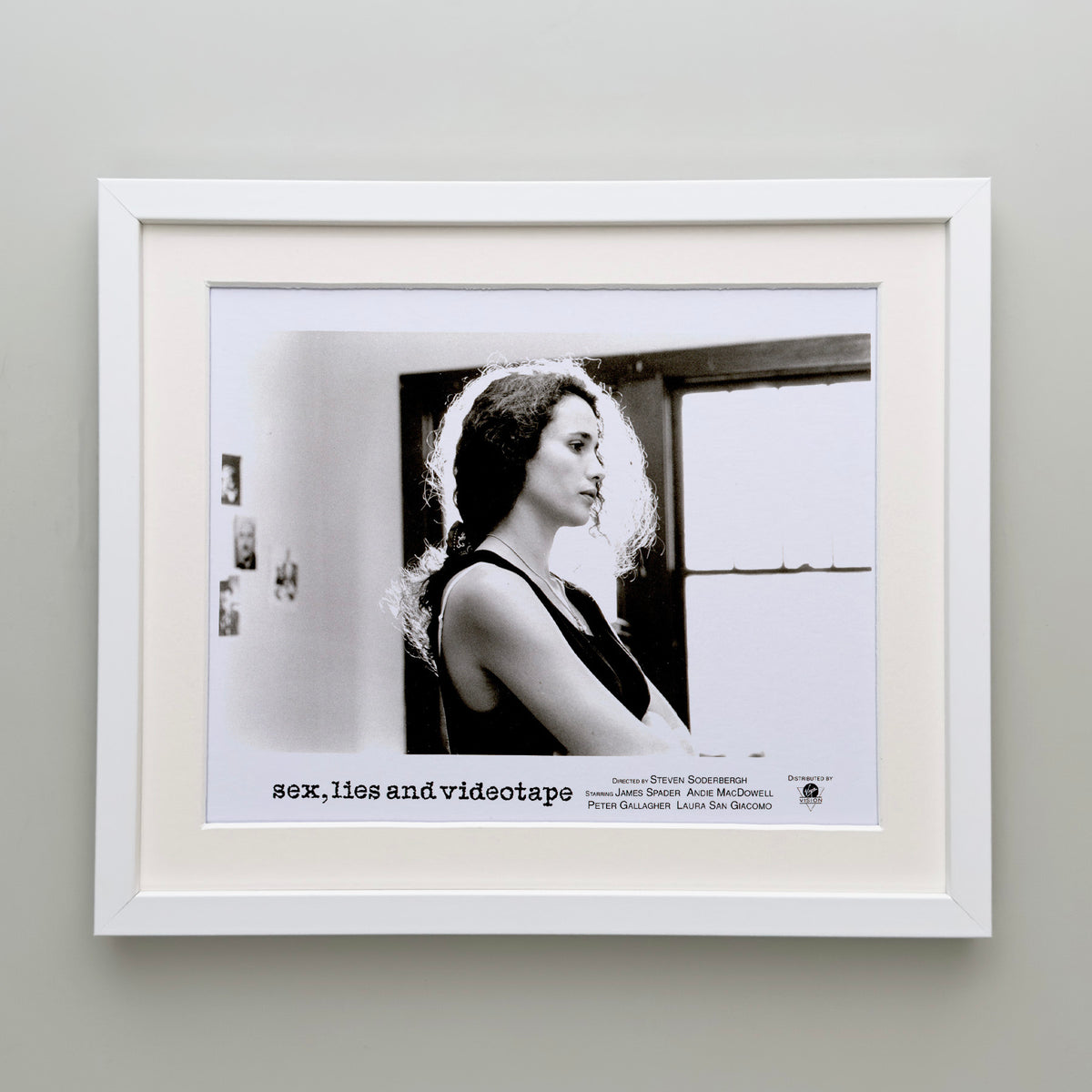 Sex Lies and Videotape 1989 Film Movie Press Publicity Still Framed