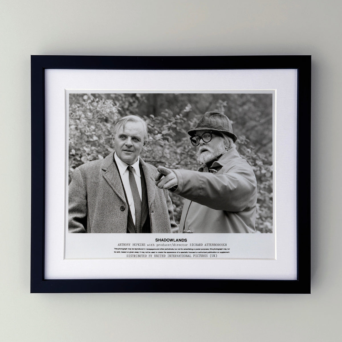 Shadowlands 1993 Film Movie Press Publicity Still Framed