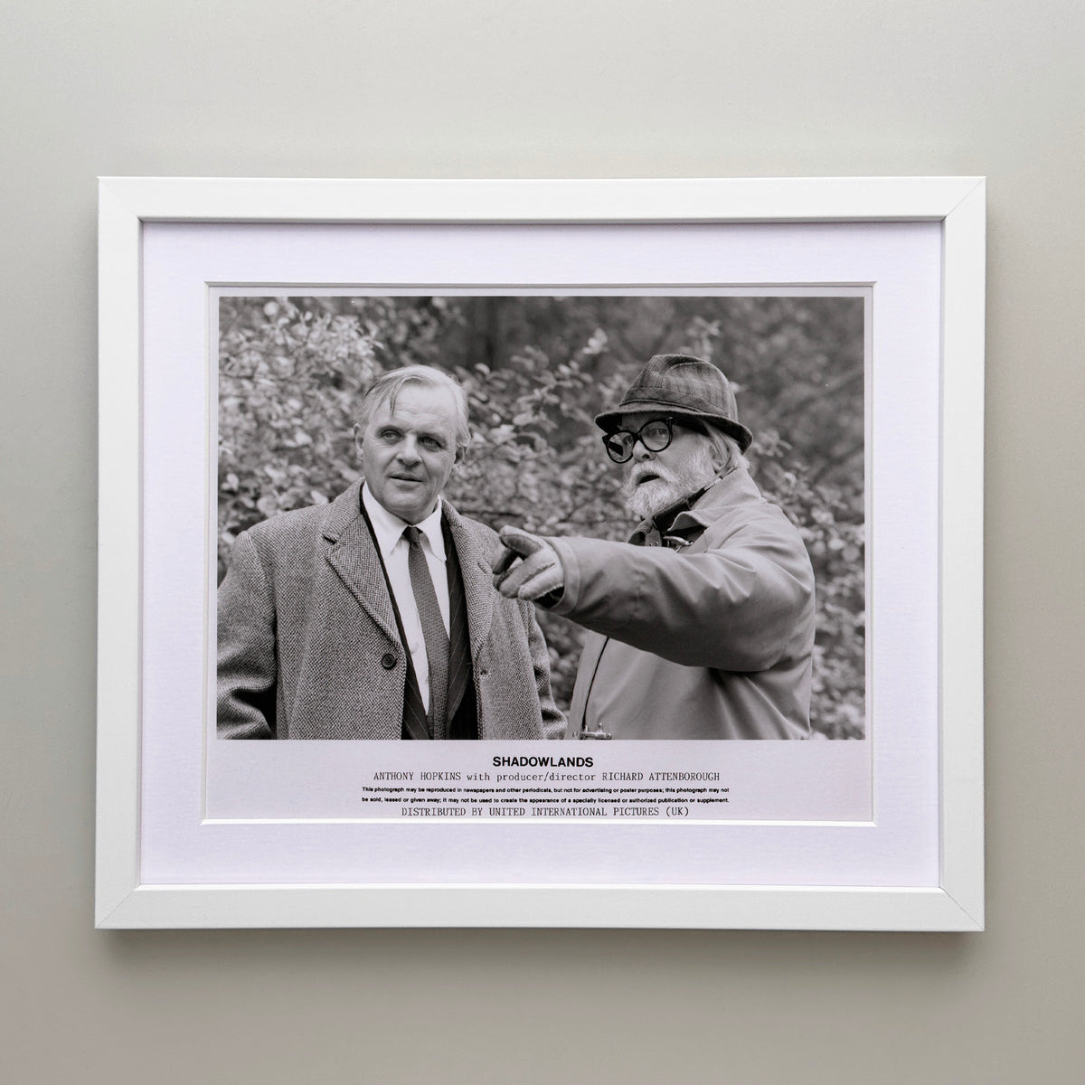 Shadowlands 1993 Film Movie Press Publicity Still Framed