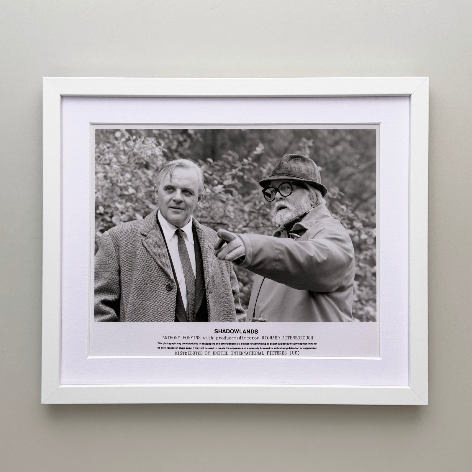 Shadowlands 1993 Film Movie Press Publicity Still Framed