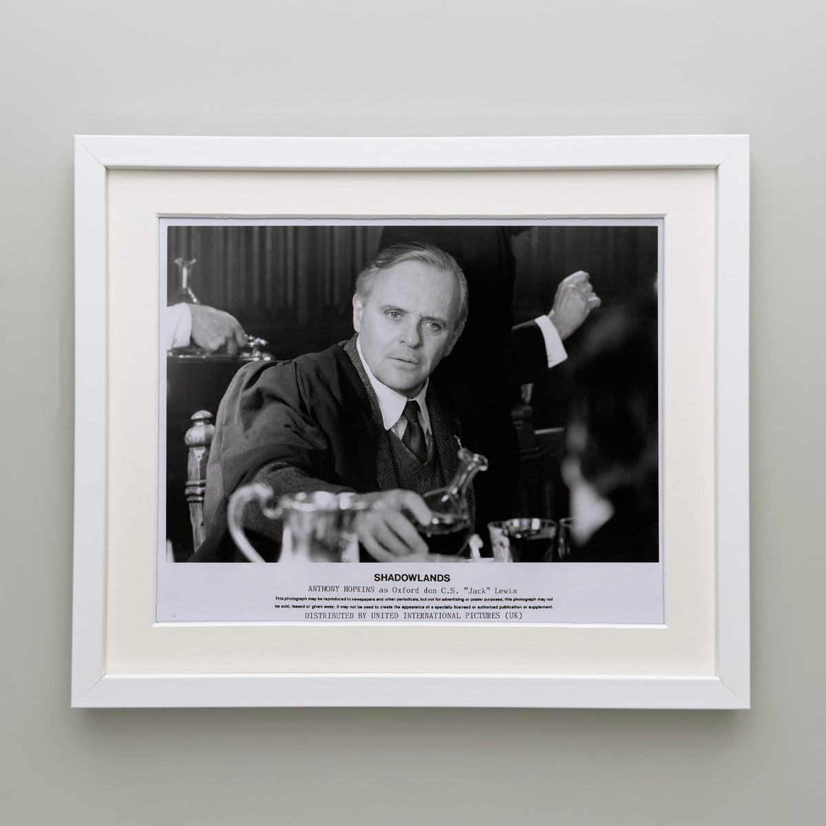 Shadowlands 1993 Film Movie Press Publicity Still Framed