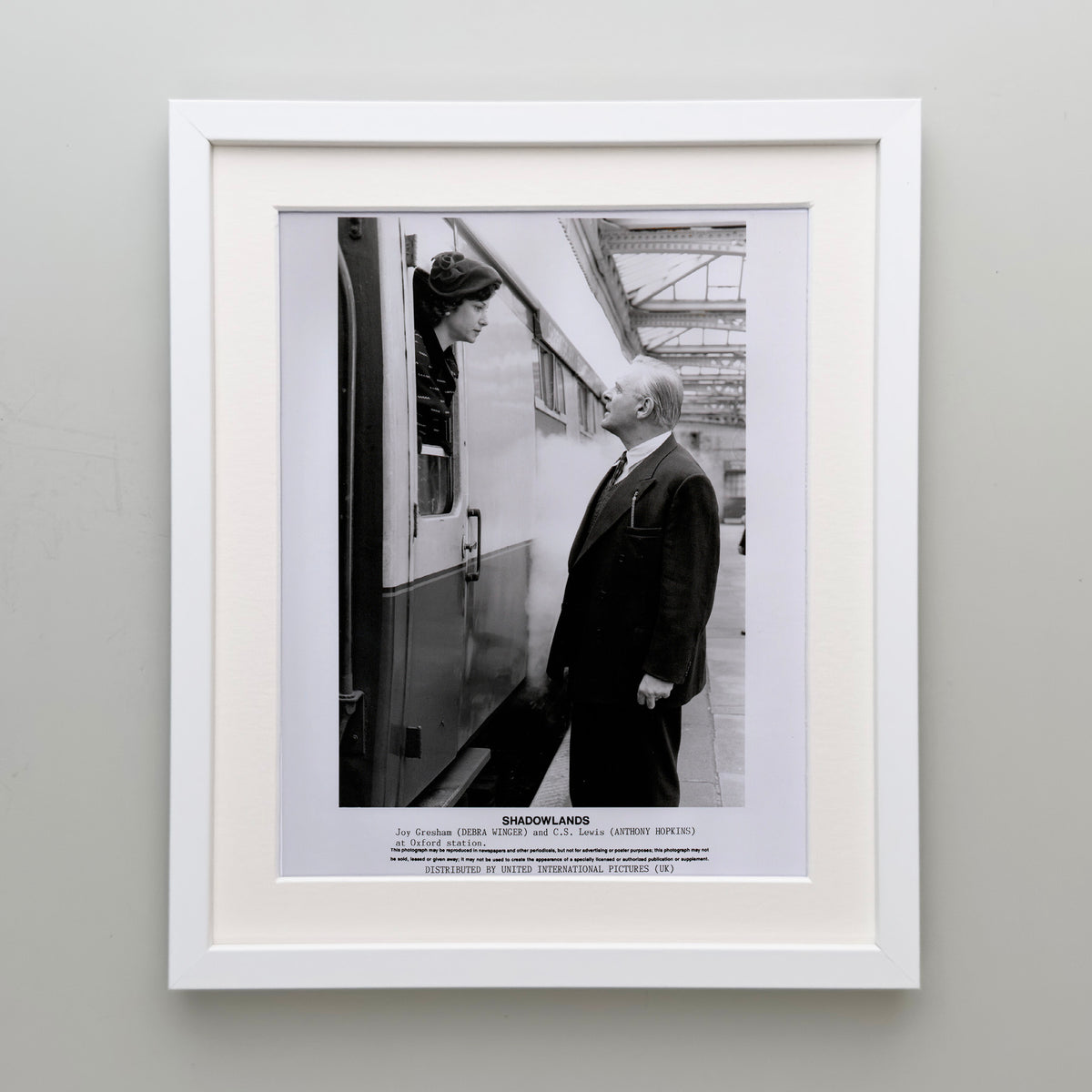 Shadowlands 1993 Film Movie Press Publicity Still Framed