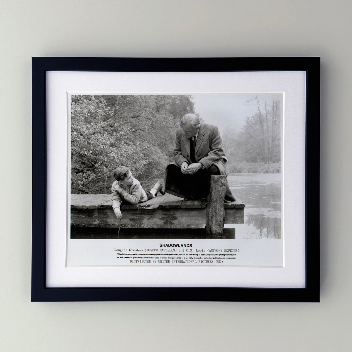 Shadowlands 1993 Film Movie Press Publicity Still Framed