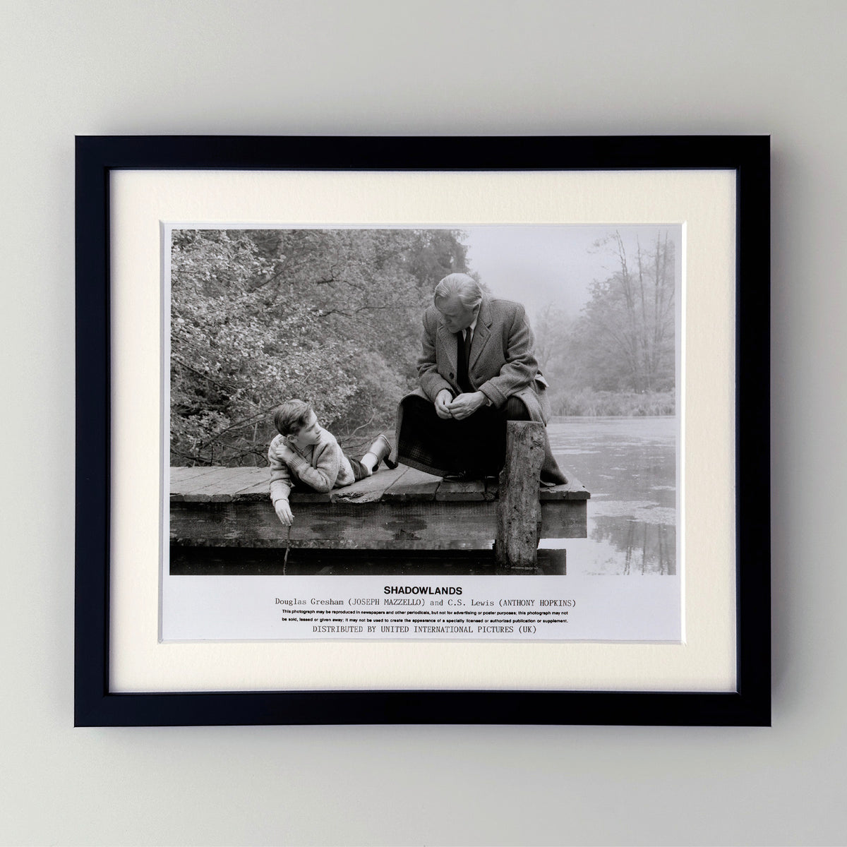Shadowlands 1993 Film Movie Press Publicity Still Framed